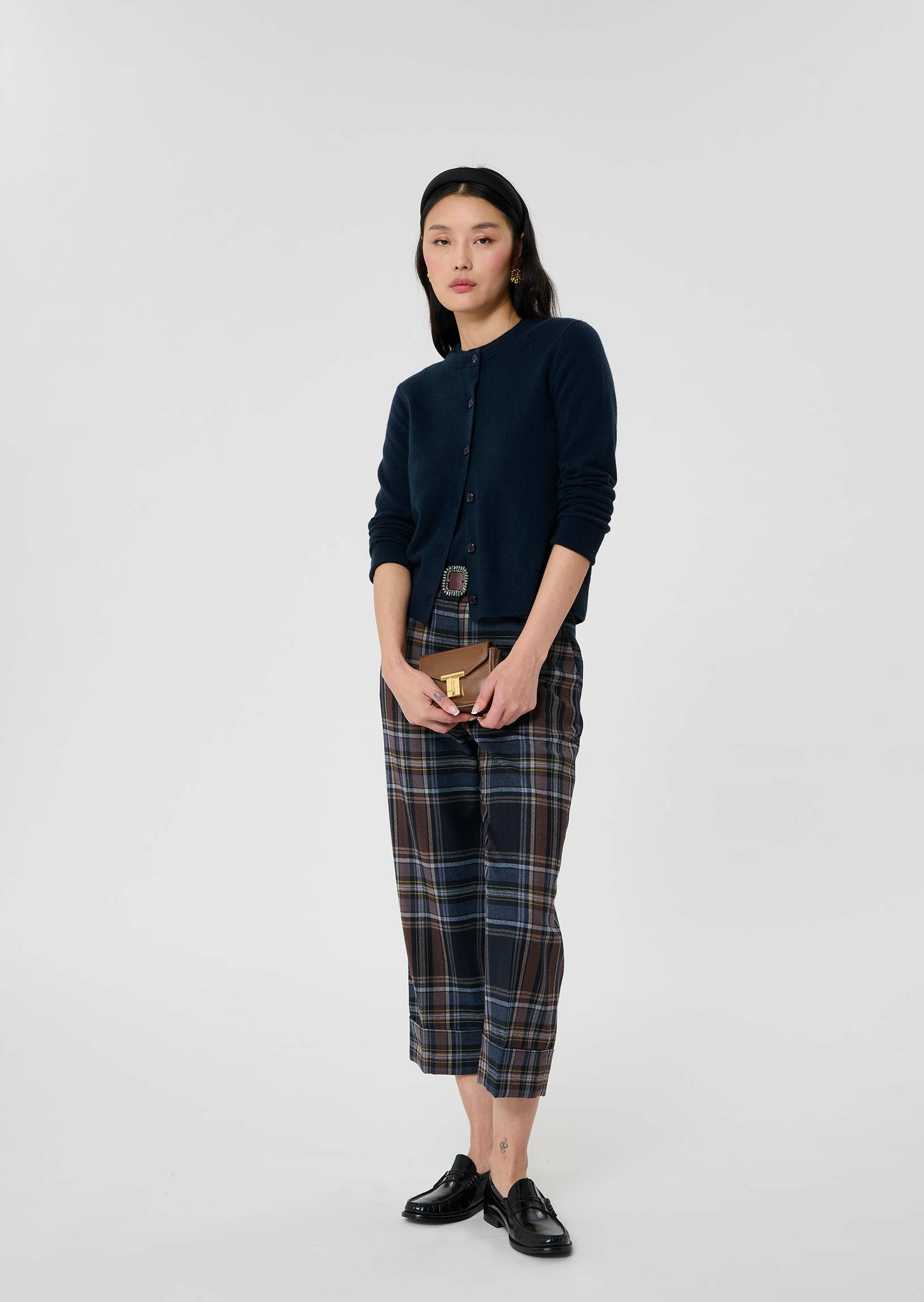 Gilet Guido-Nuit en Cachemire