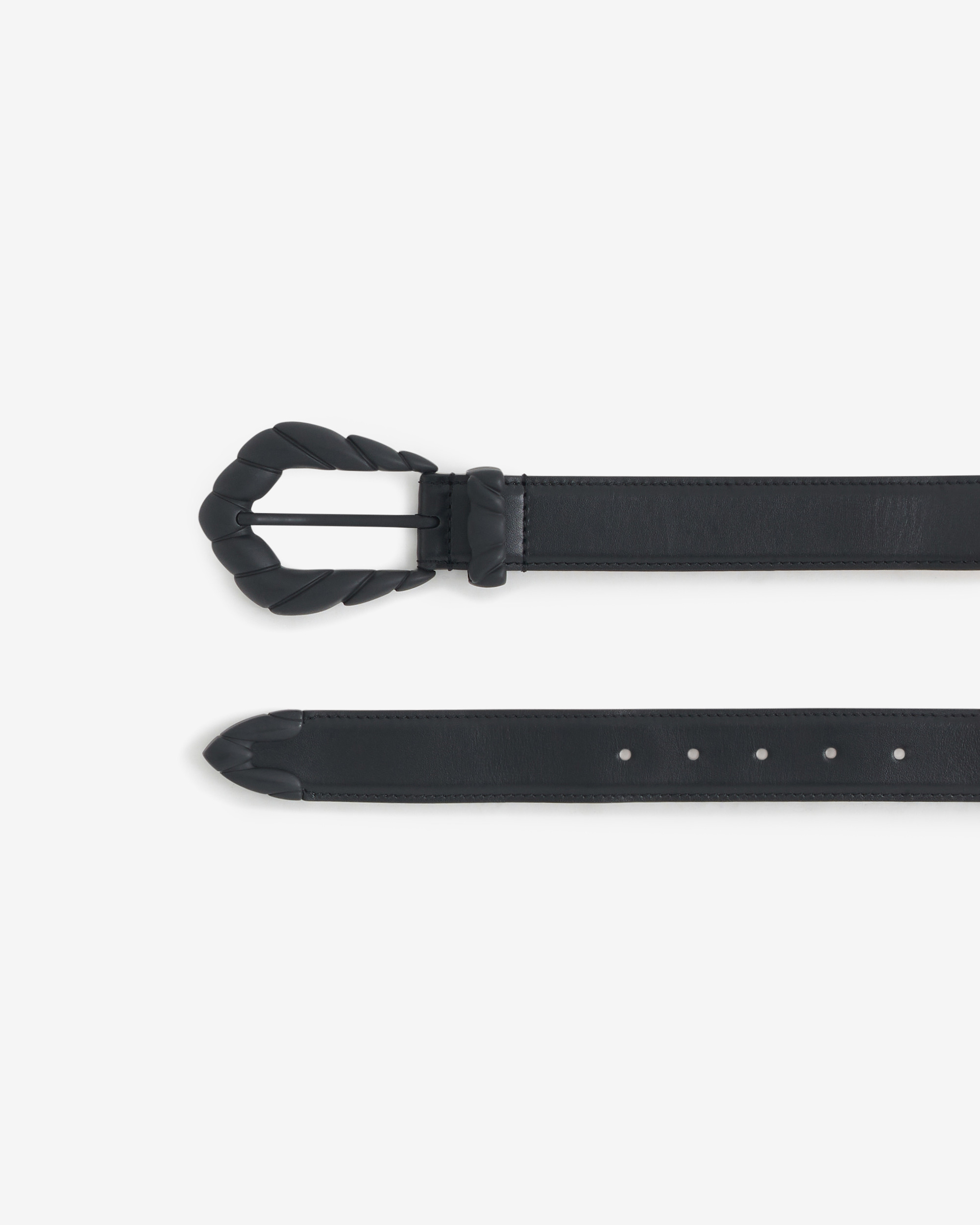 Ceinture En Cuir Embella Black