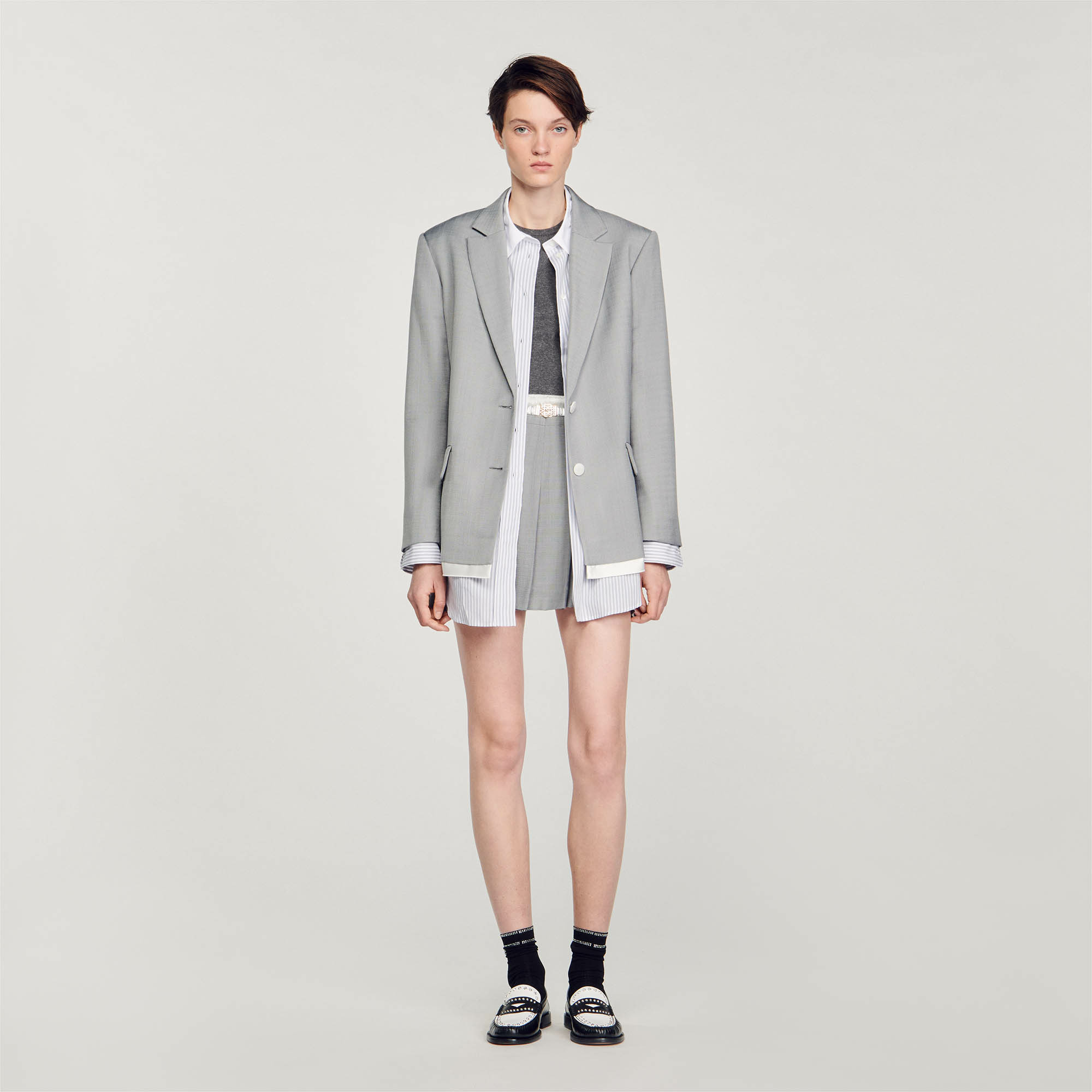 Veste de costume finitions satinées