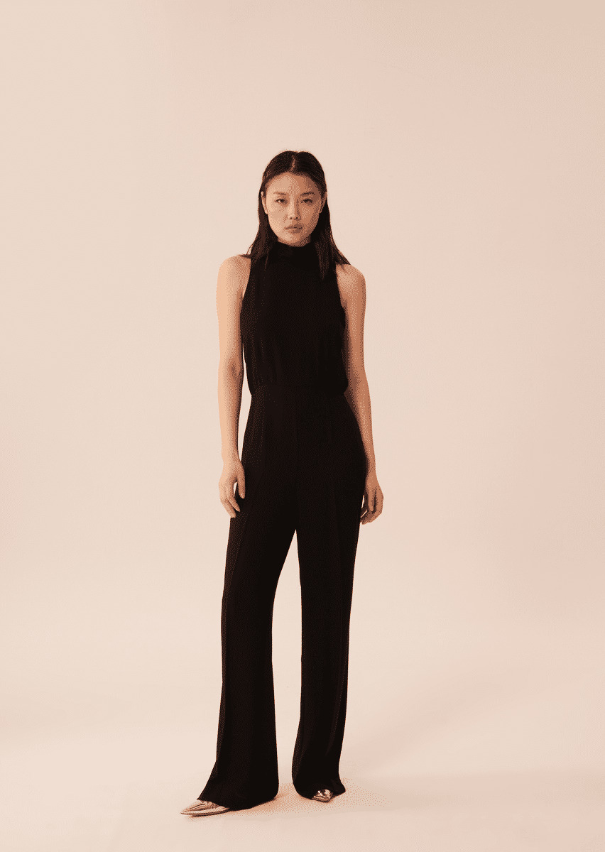 Combinaison Cecile-Noir en polyester