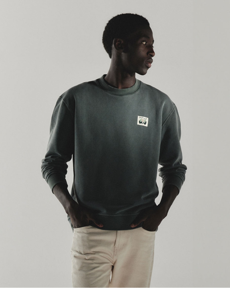 Sweat vert foncé
