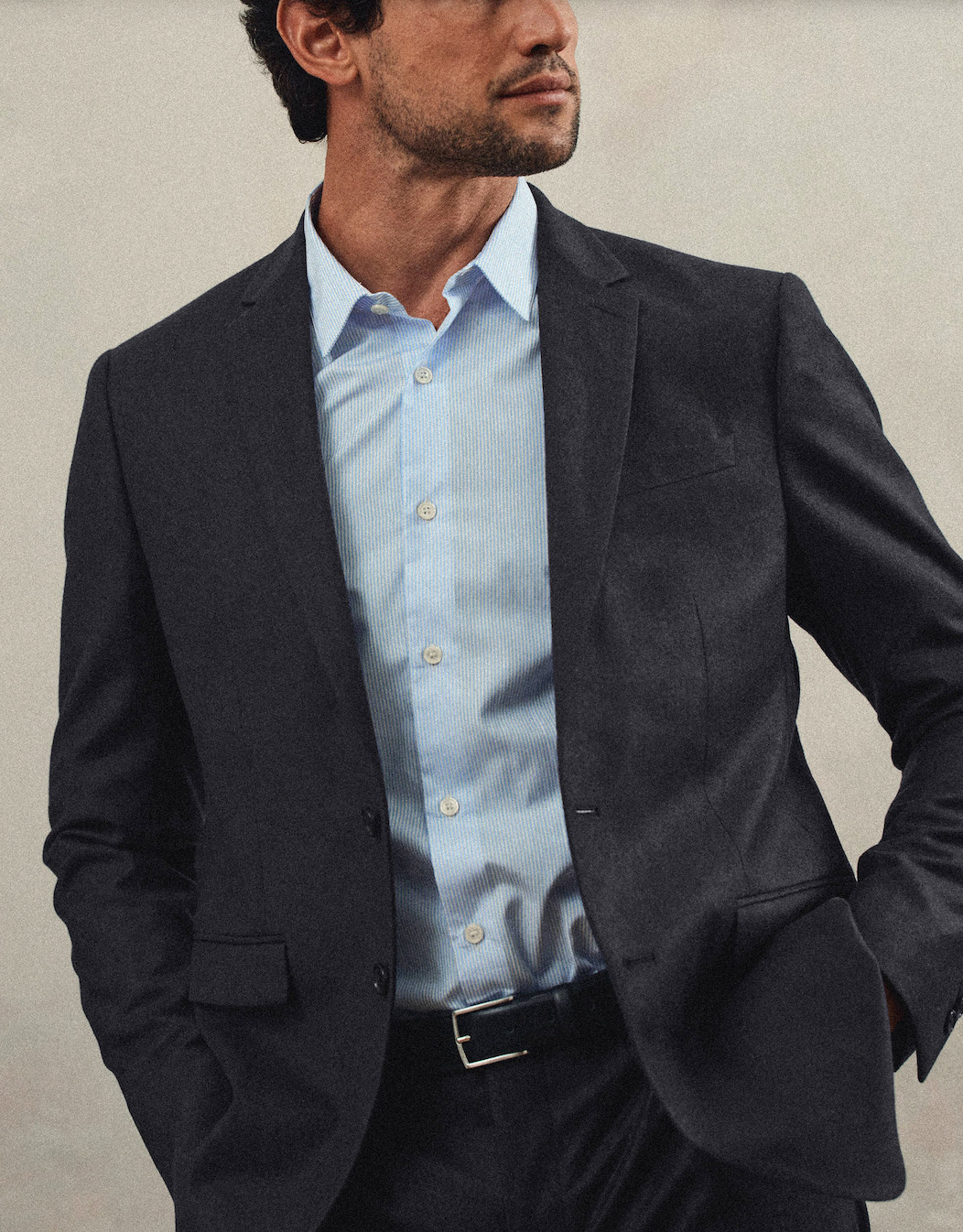 Veste de costume Gekko Mixed Navy