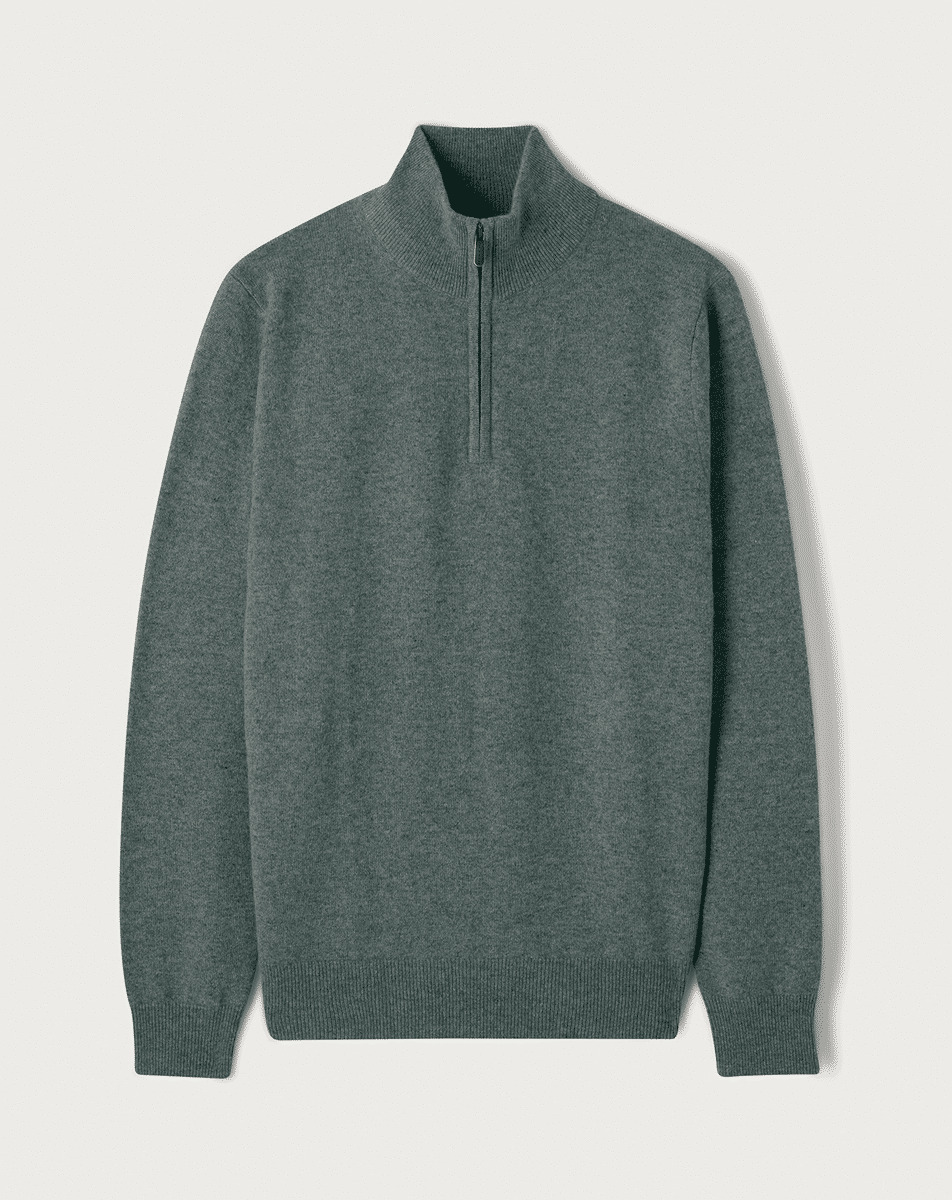 Pull camionneur - Homme - VERT RIVAGE