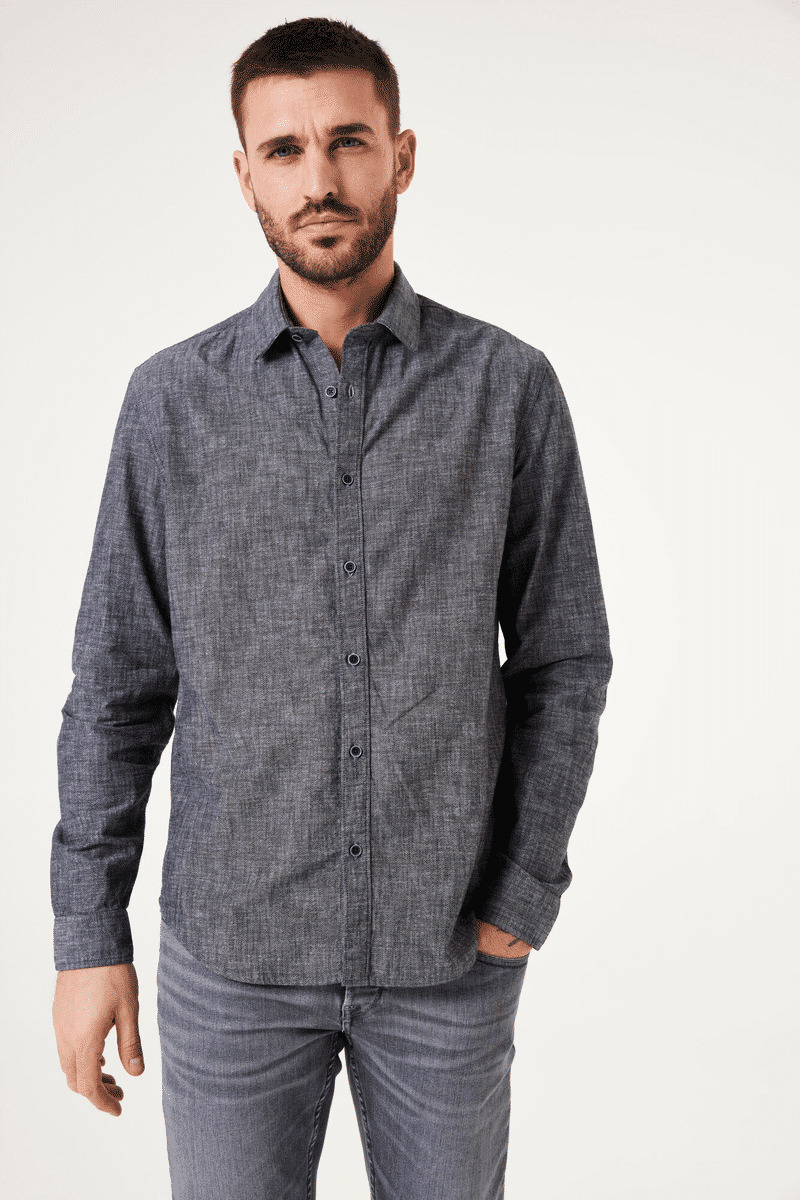 Men Shirt Black