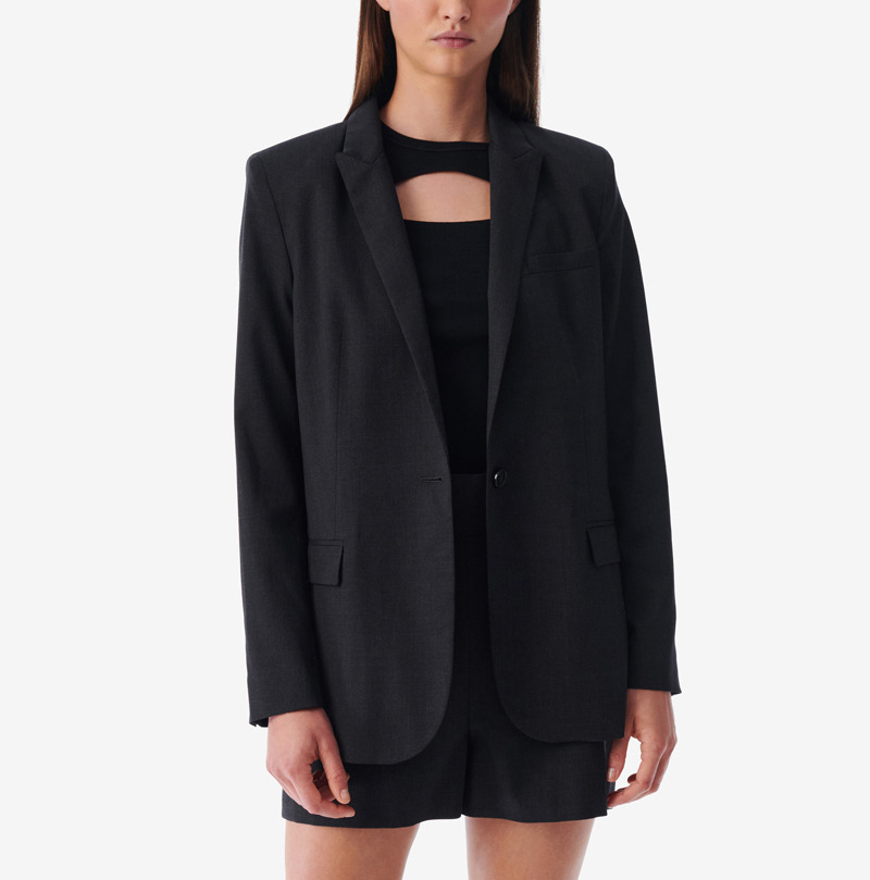 Veste De Tailleur En Laine Maurane