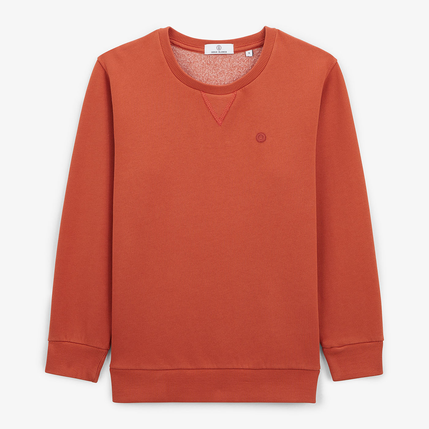Sweat molleton Sam junior carotte