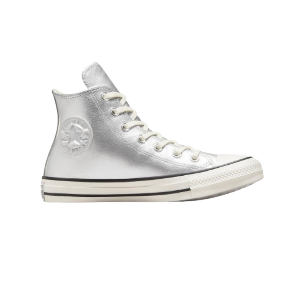 Chuck Taylor All Star Hi Silver/Egret/Black