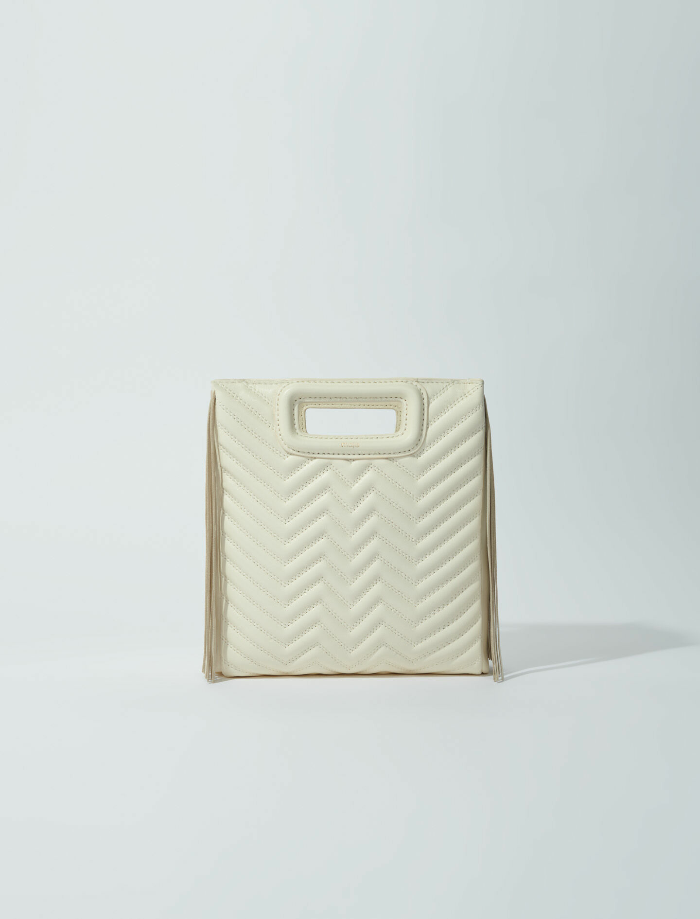 Sac M à franges matelassé