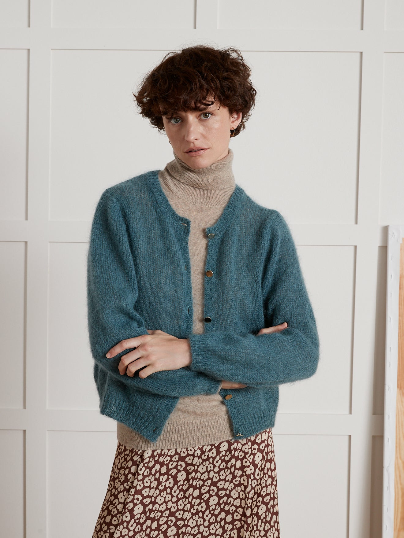 CARDIGAN PLUME