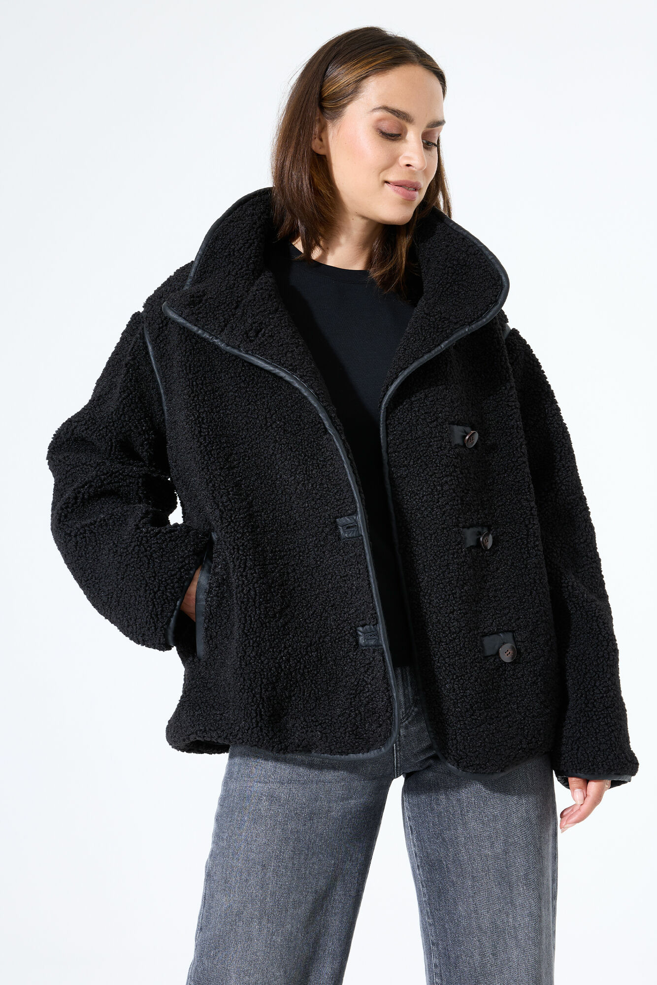 Women Coat Black