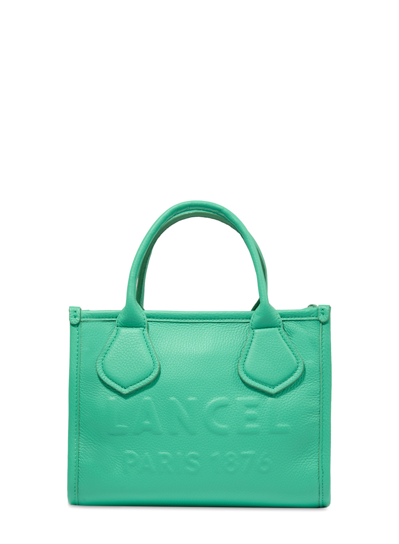 Jour De Lancel - Sac Cabas Zippe S - Emeraude