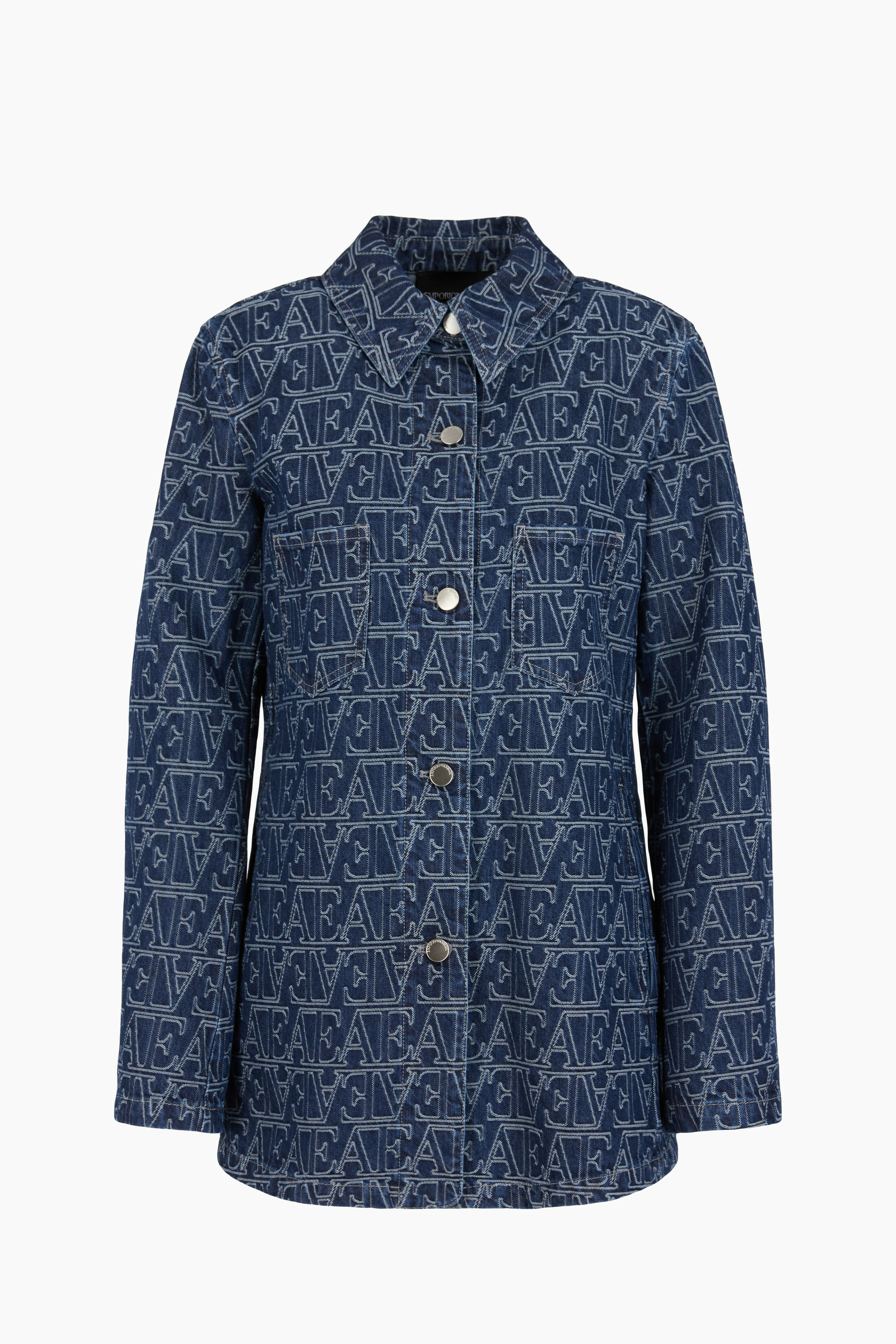 Manteau caban-jaquard ea