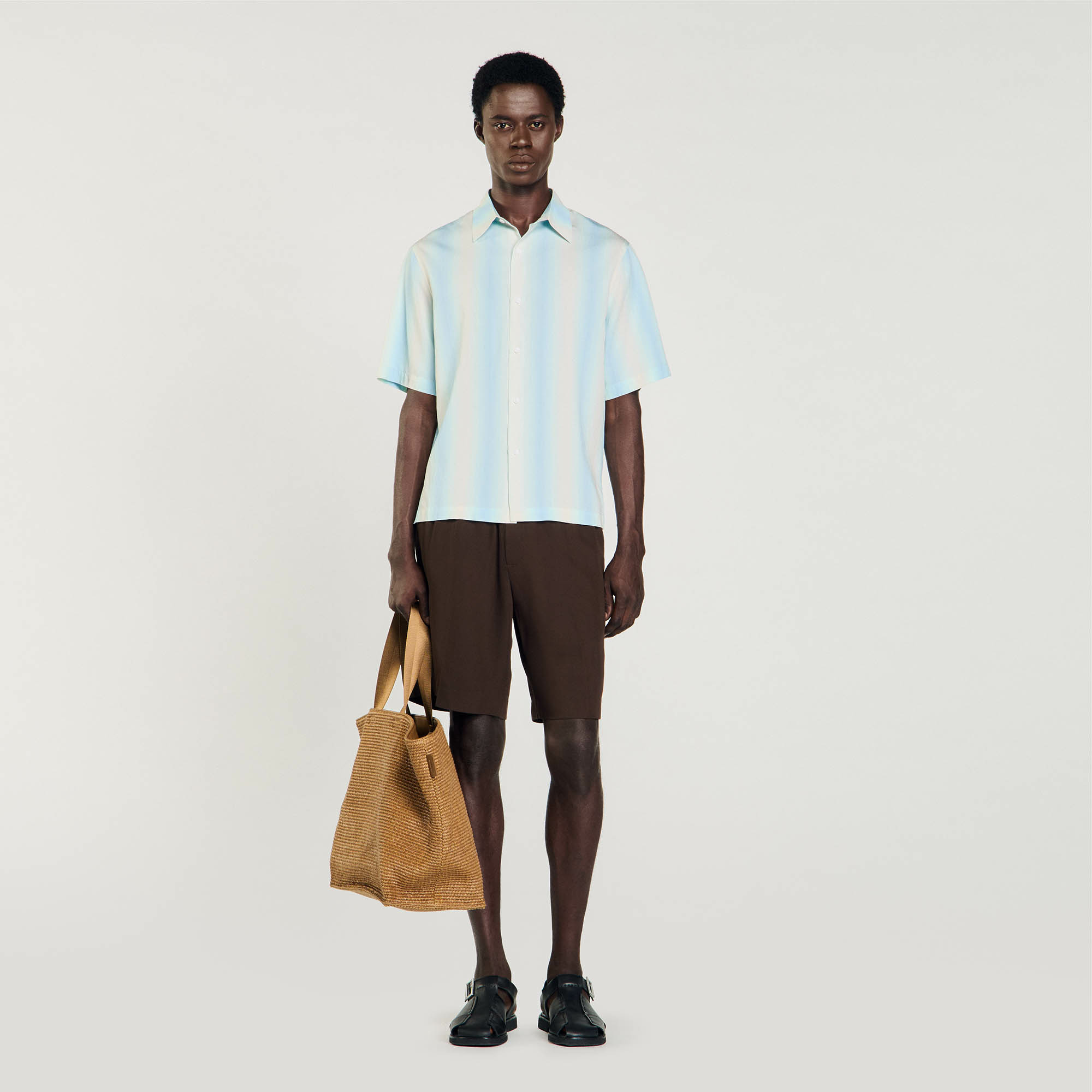Chemise à rayures