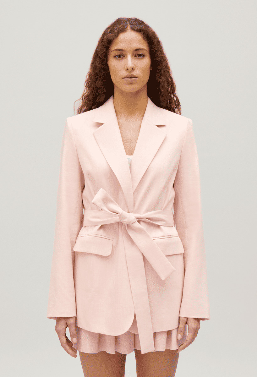 Veste nouée dragée