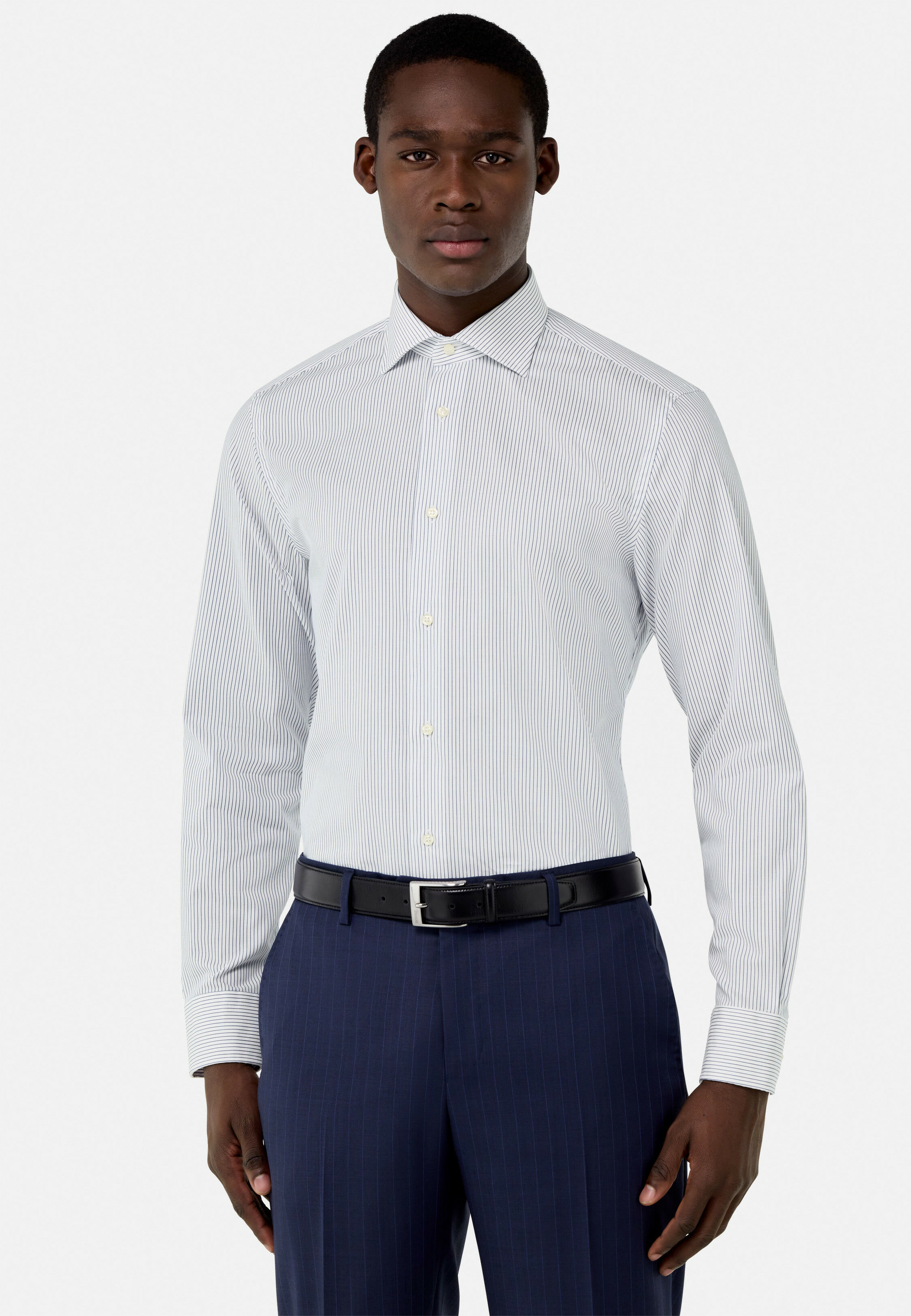 Chemise en Coton Slim Fit
