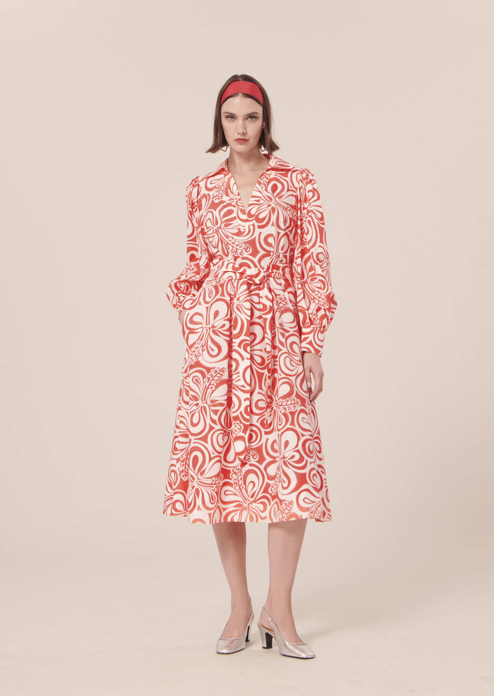 Robe Rivolta-Corail en Coton