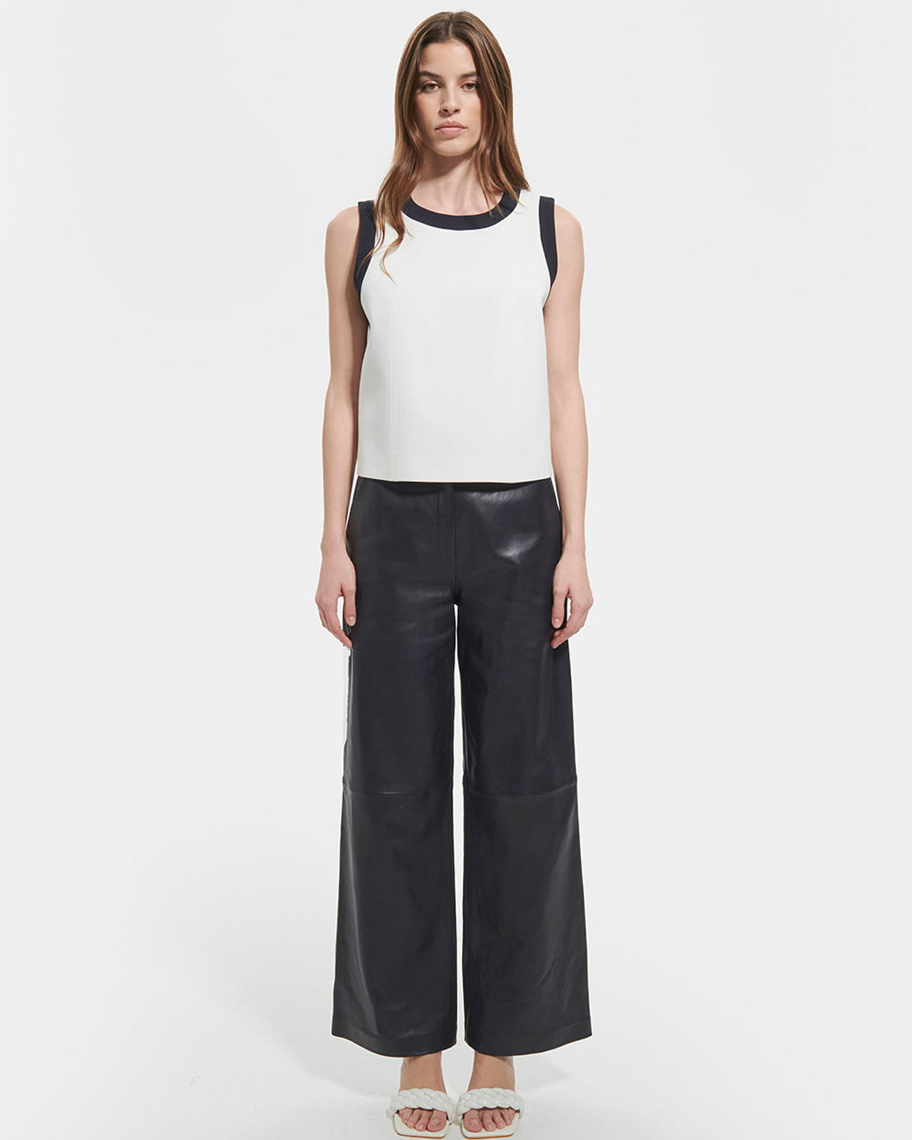 Top Tomette Ecru en Polyester