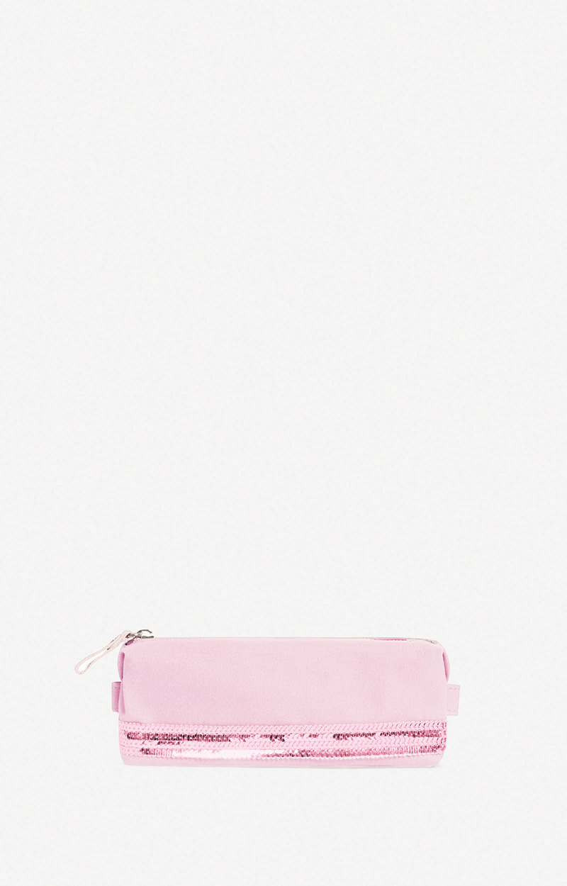 Trousse Ecolier En Toile & Sequins