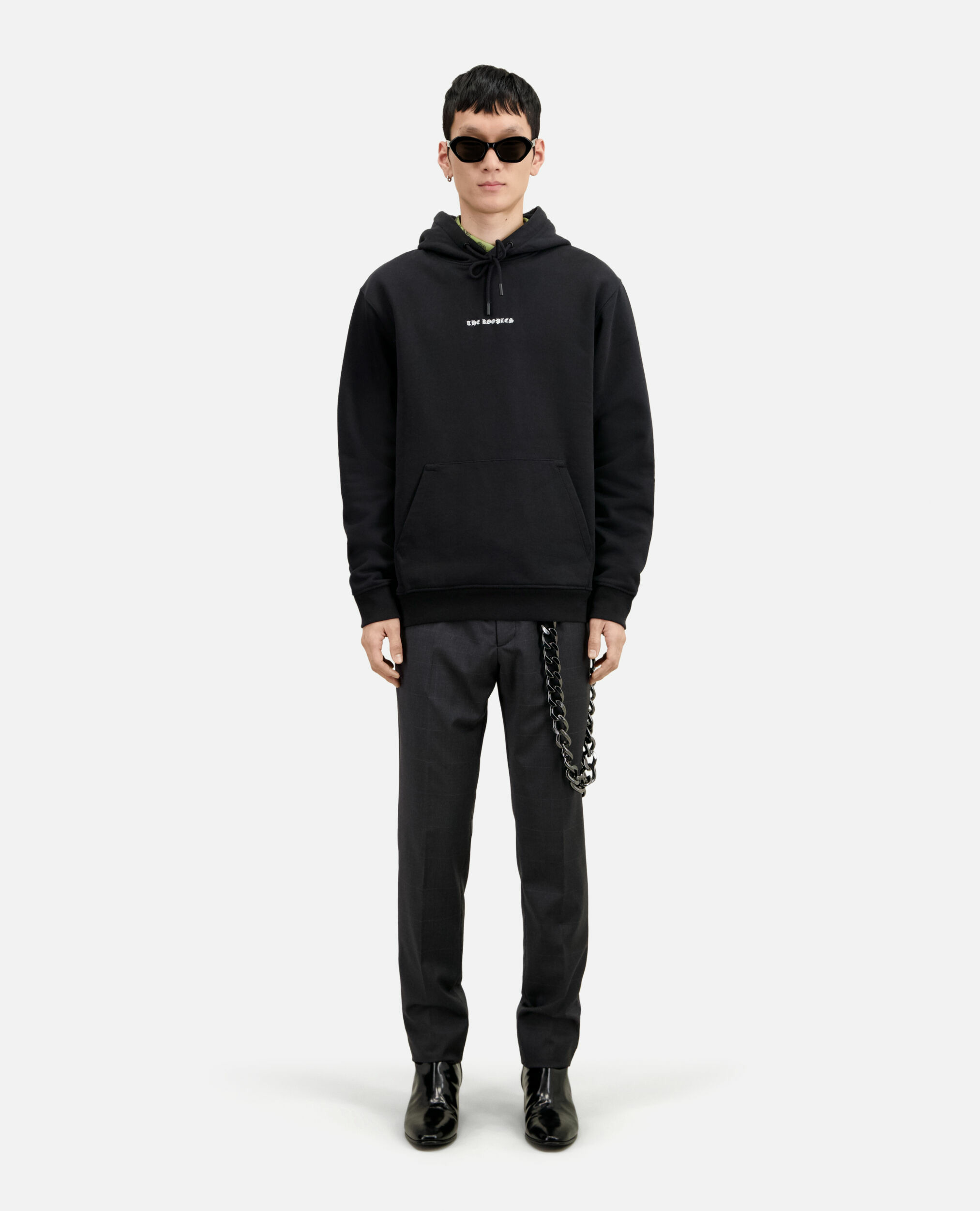 Sweatshirt Avec  Print Skull Coeur Dos Homme