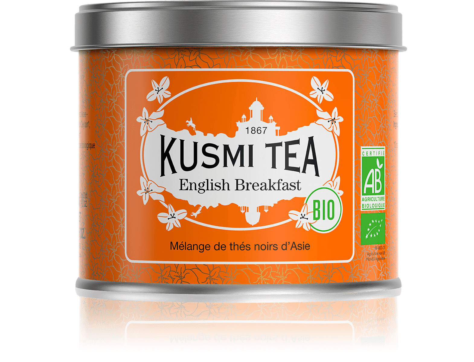 English Breakfast Bio - Boîte métal 100gr