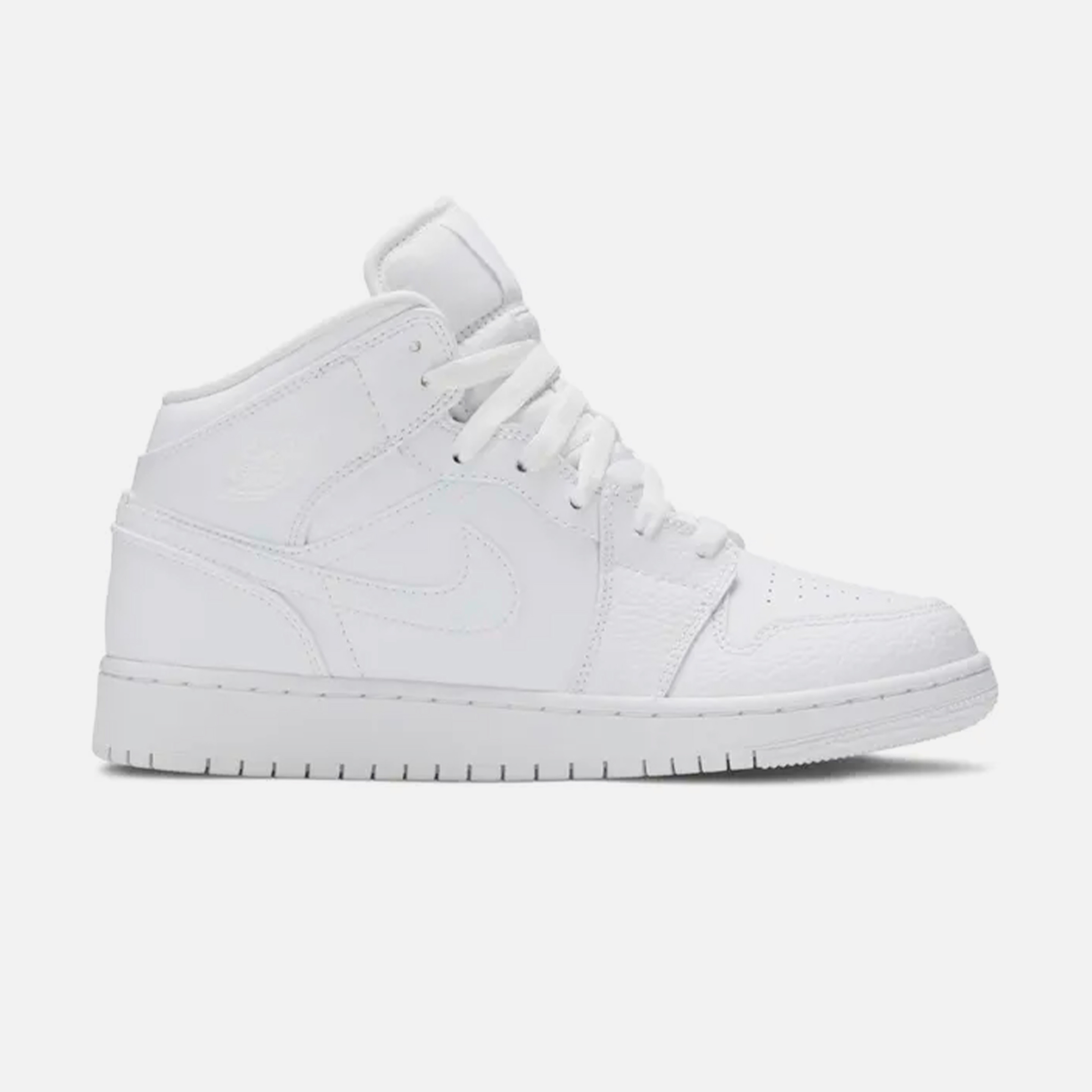 Air Jordan 1 Mid Triple White