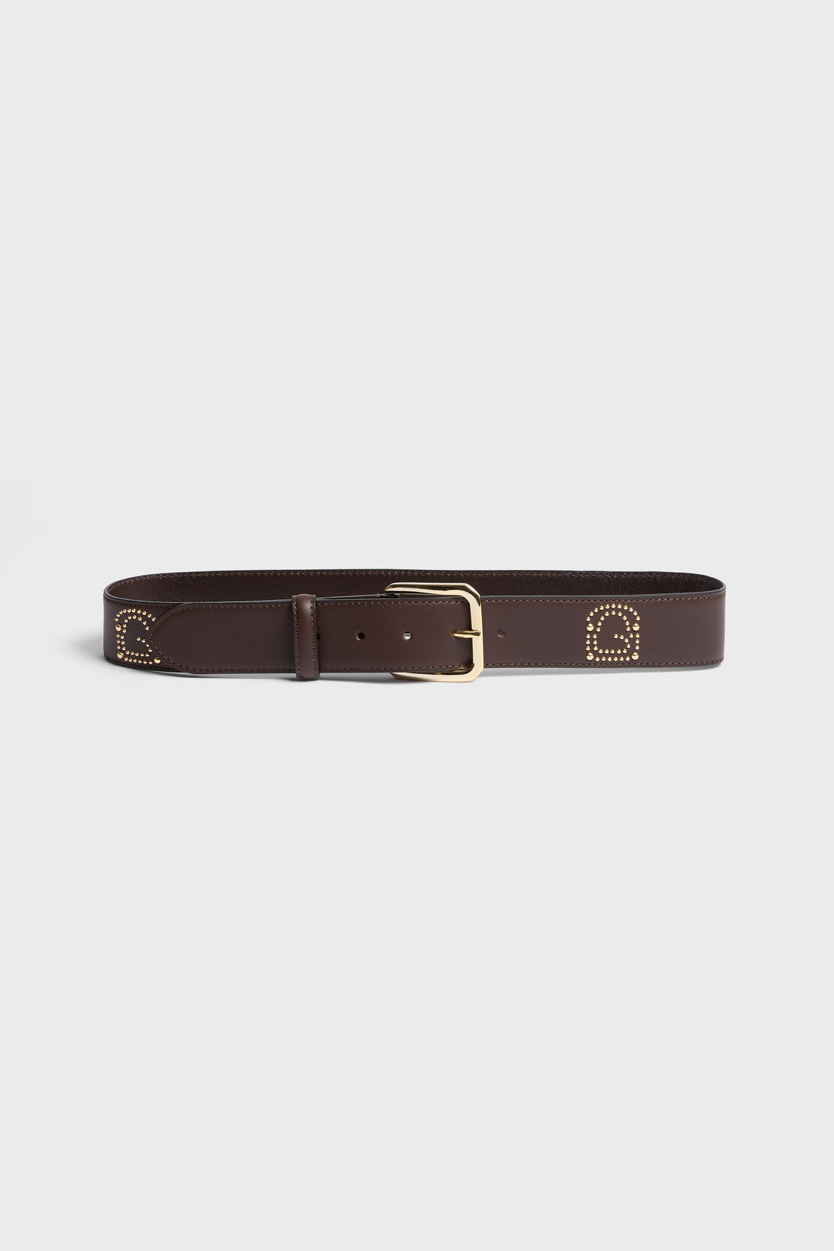 CEINTURE LE MAY EN CUIR AVEC STUDS LE MAY