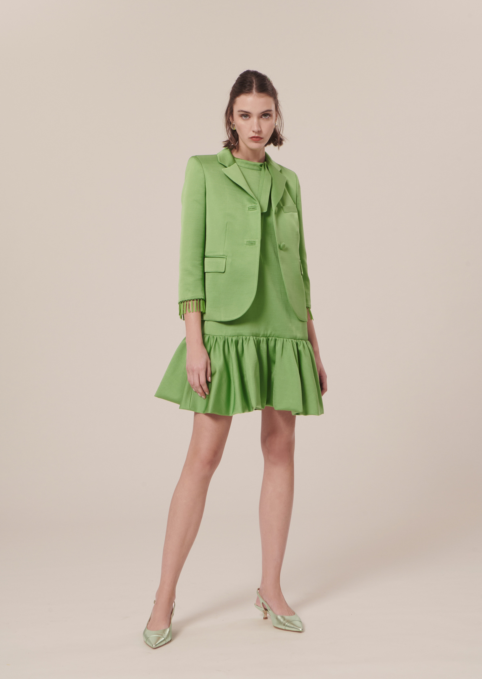 Veste Valensole-Vert en Viscose