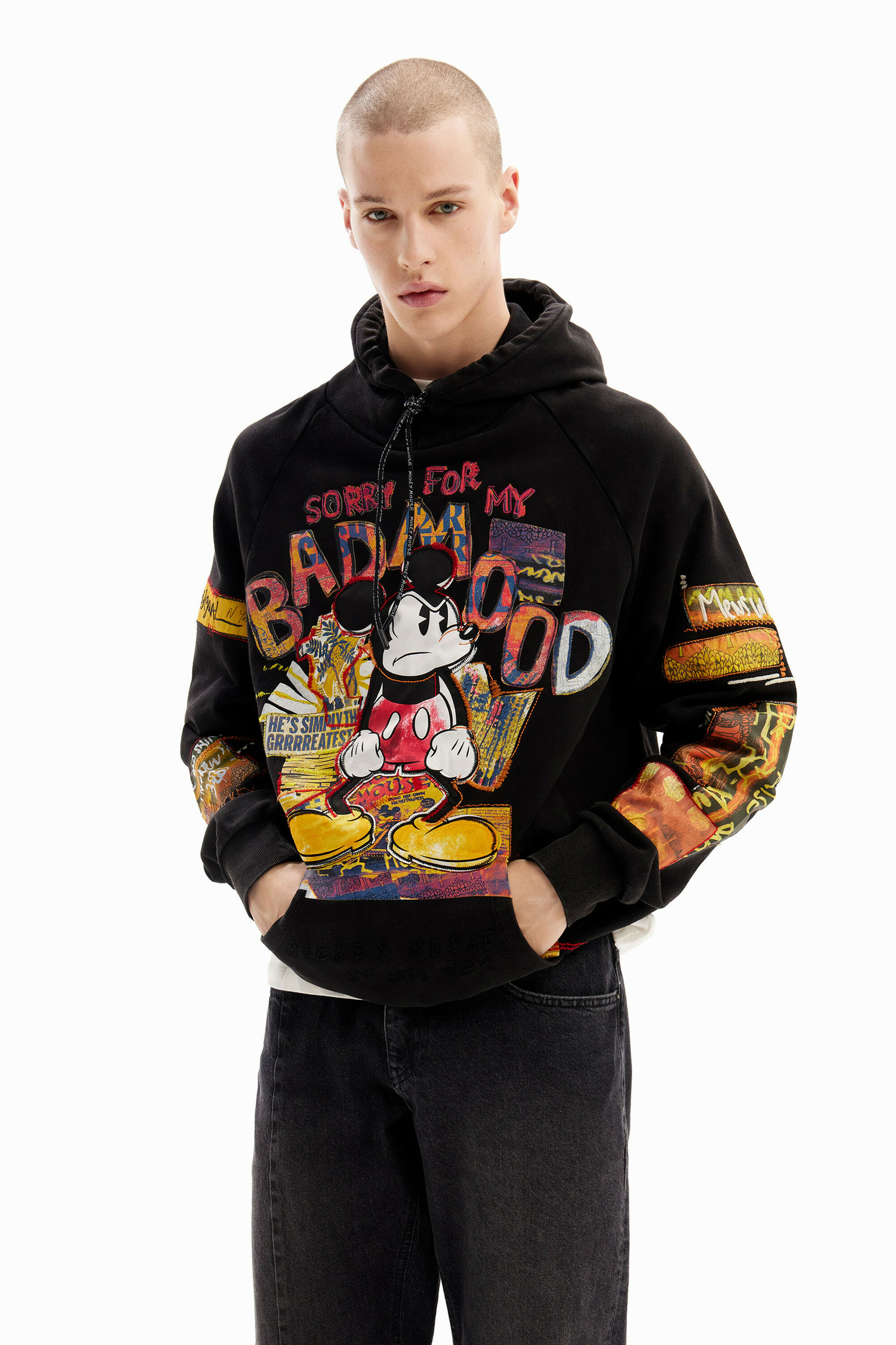 SWEAT-SHIRT MICKEY BAD MOOD