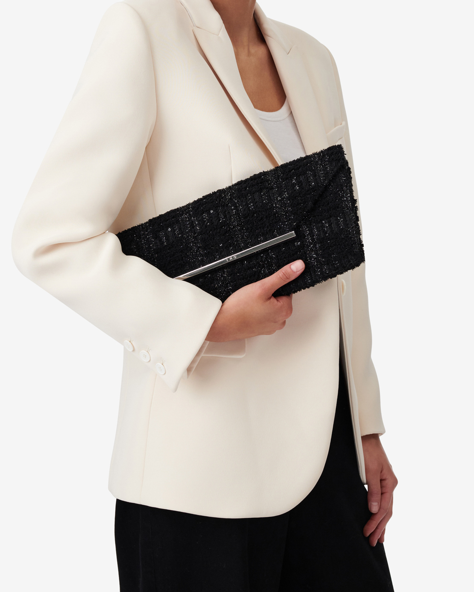 Pochette Notte Tweed