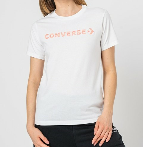 Wordmark Infill Tee White