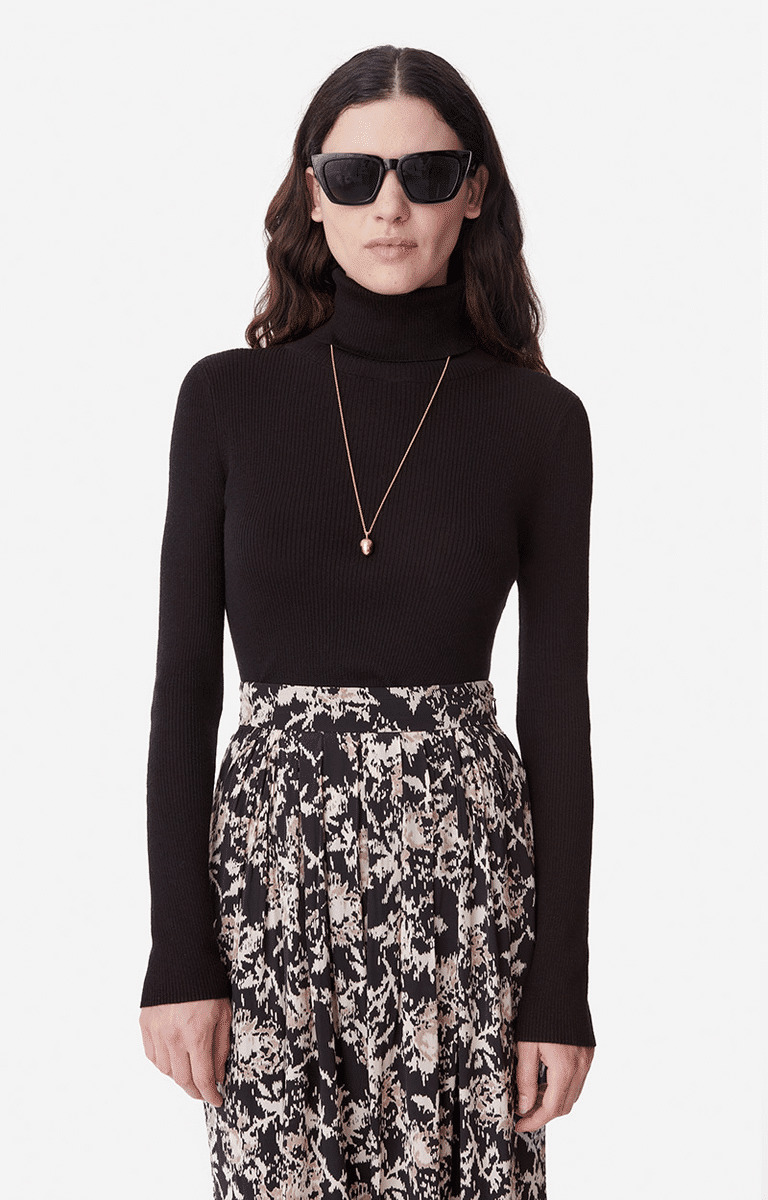 Pull Brindille En Coton & Laine Mérinos