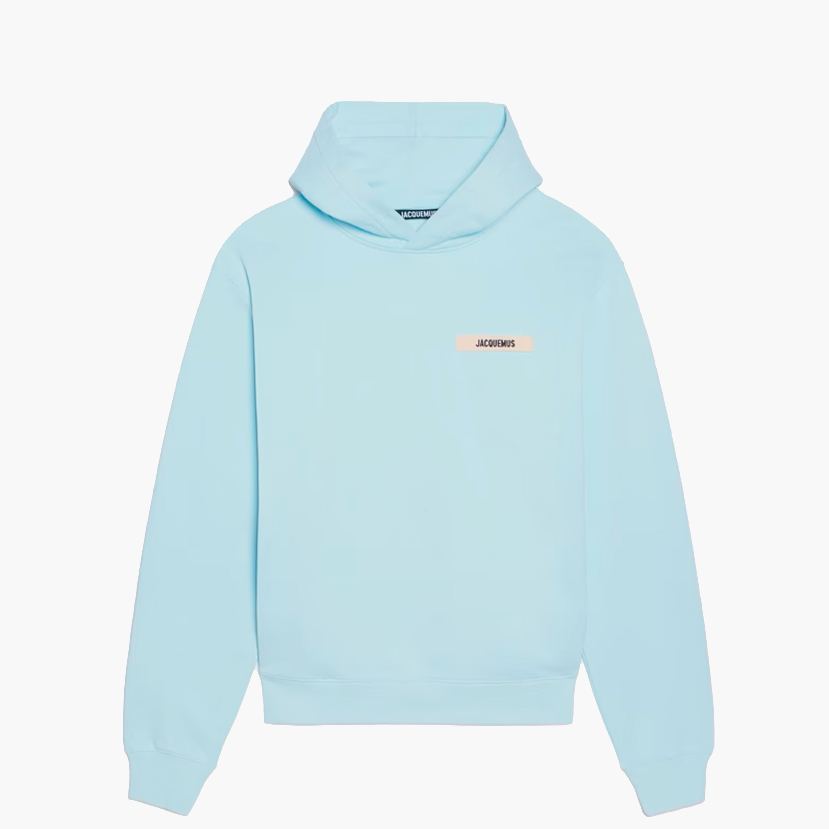 Jacquemus Hoodie Gros Grain Bleu Turquoise