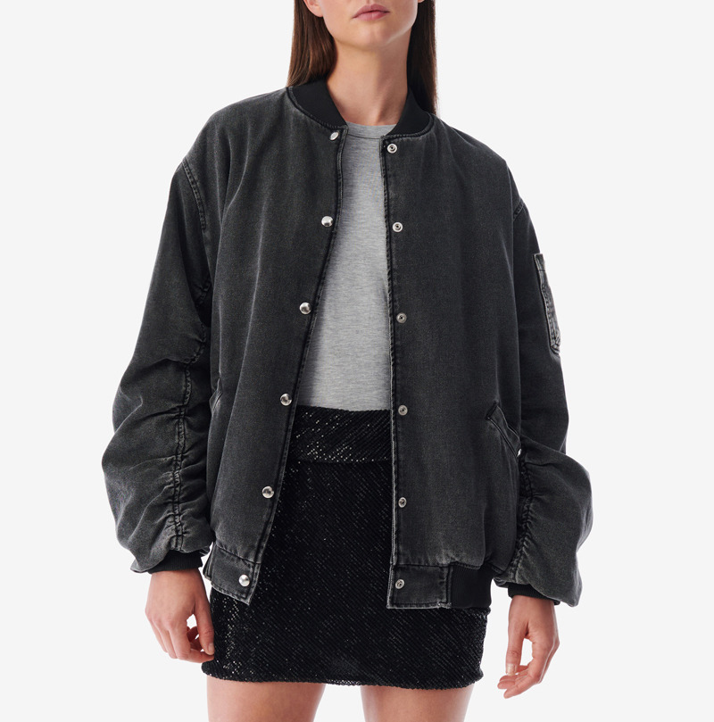 Bomber Oversize En Jean Ilaro