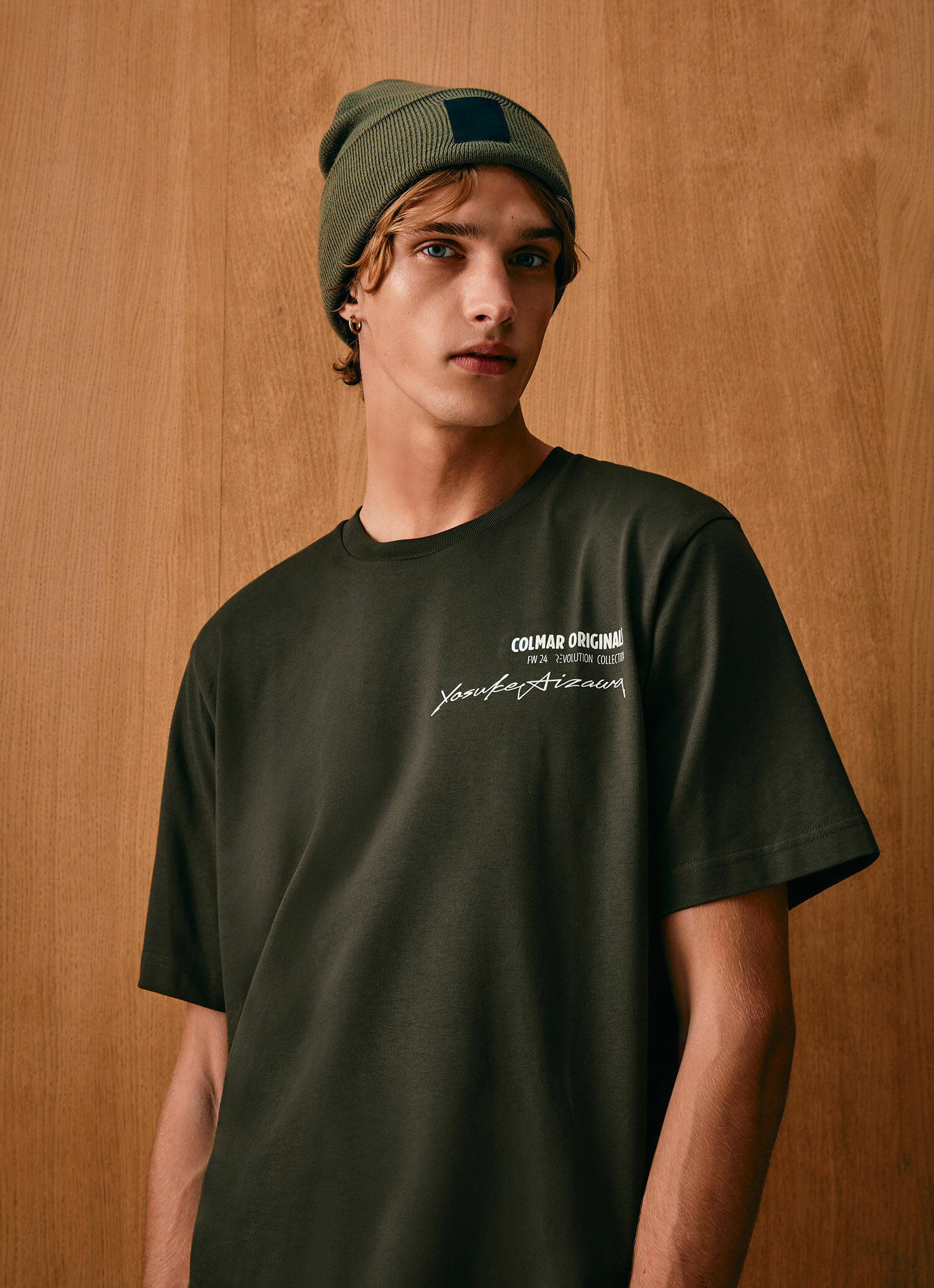 T-shirt à col rond Yosuke Aizawa x Colmar