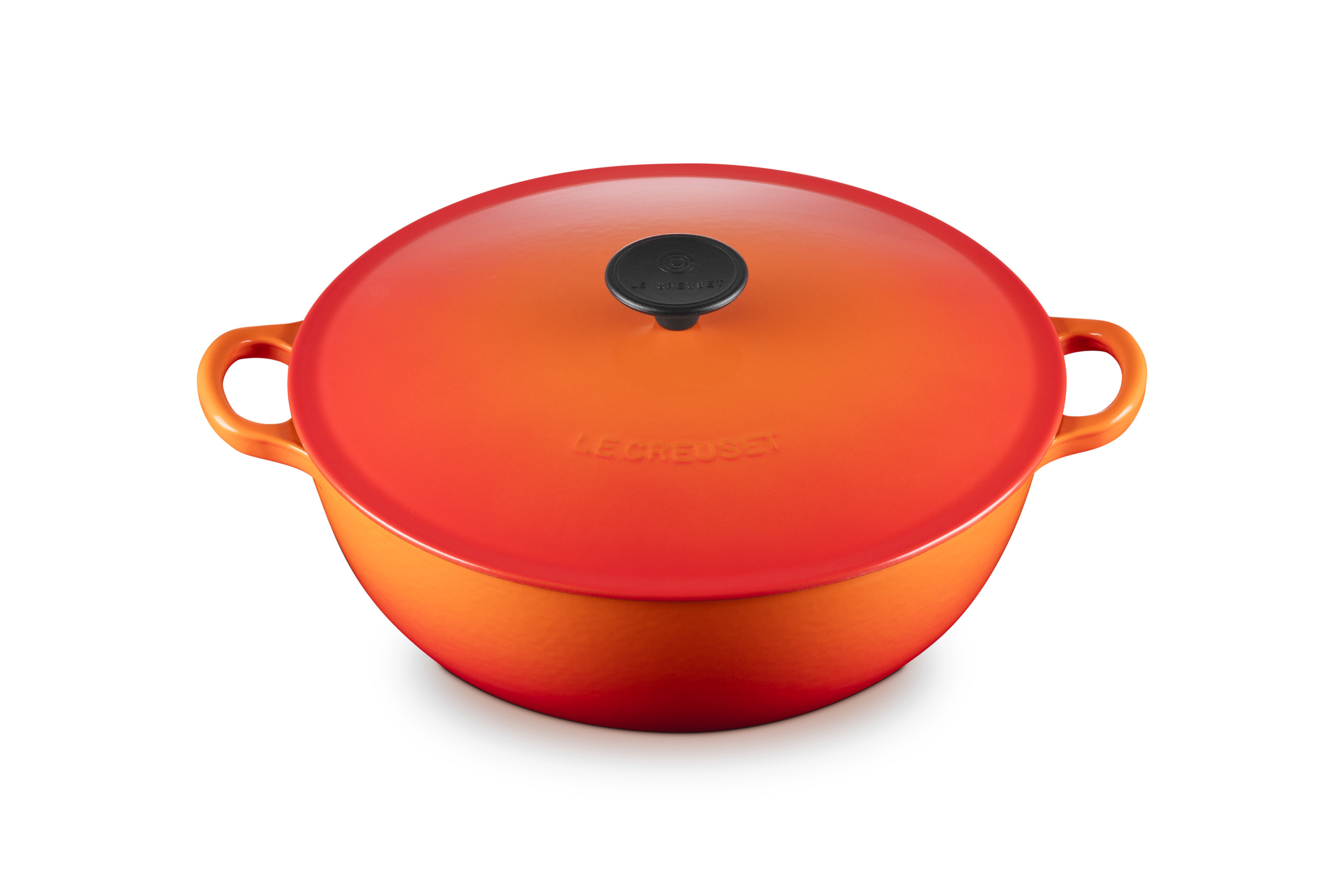 Marmite 28cm Tradition en Fonte Émaillée avec Intérieur Noir