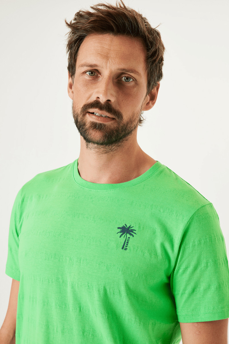 Men T-shirt Green