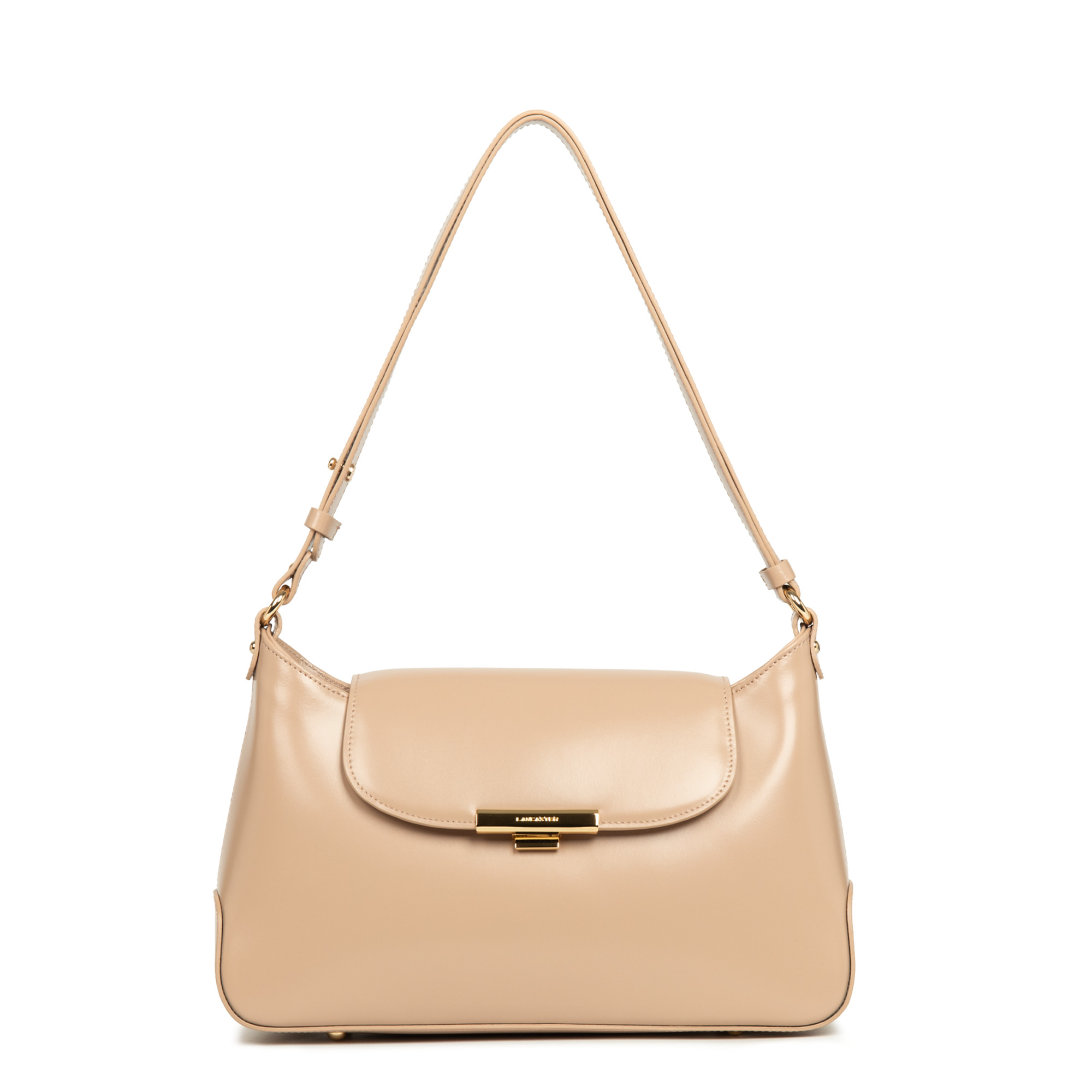 Sac besace A rabat avec fermoir L Suave Evenly