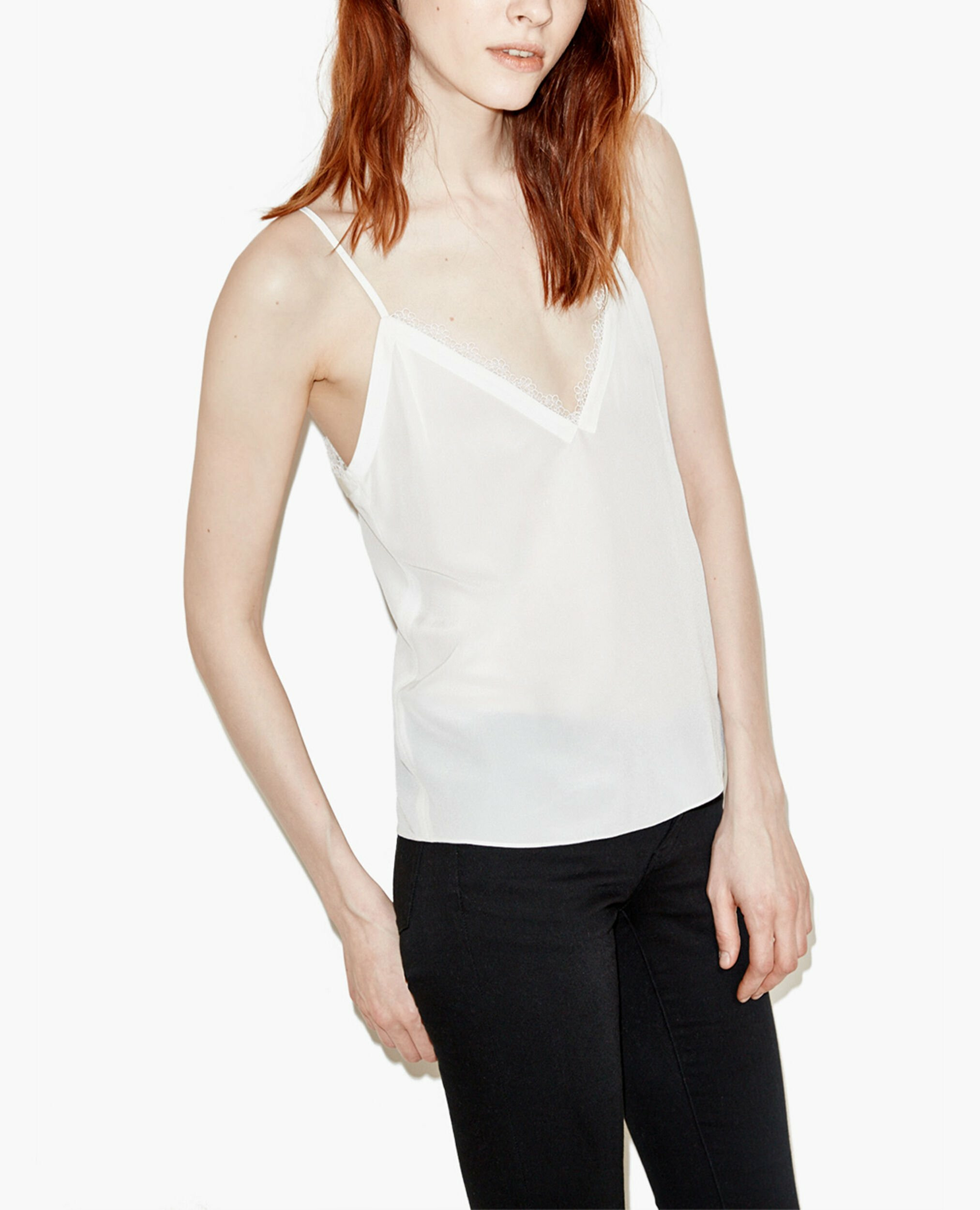 Caraco En Soie Femme