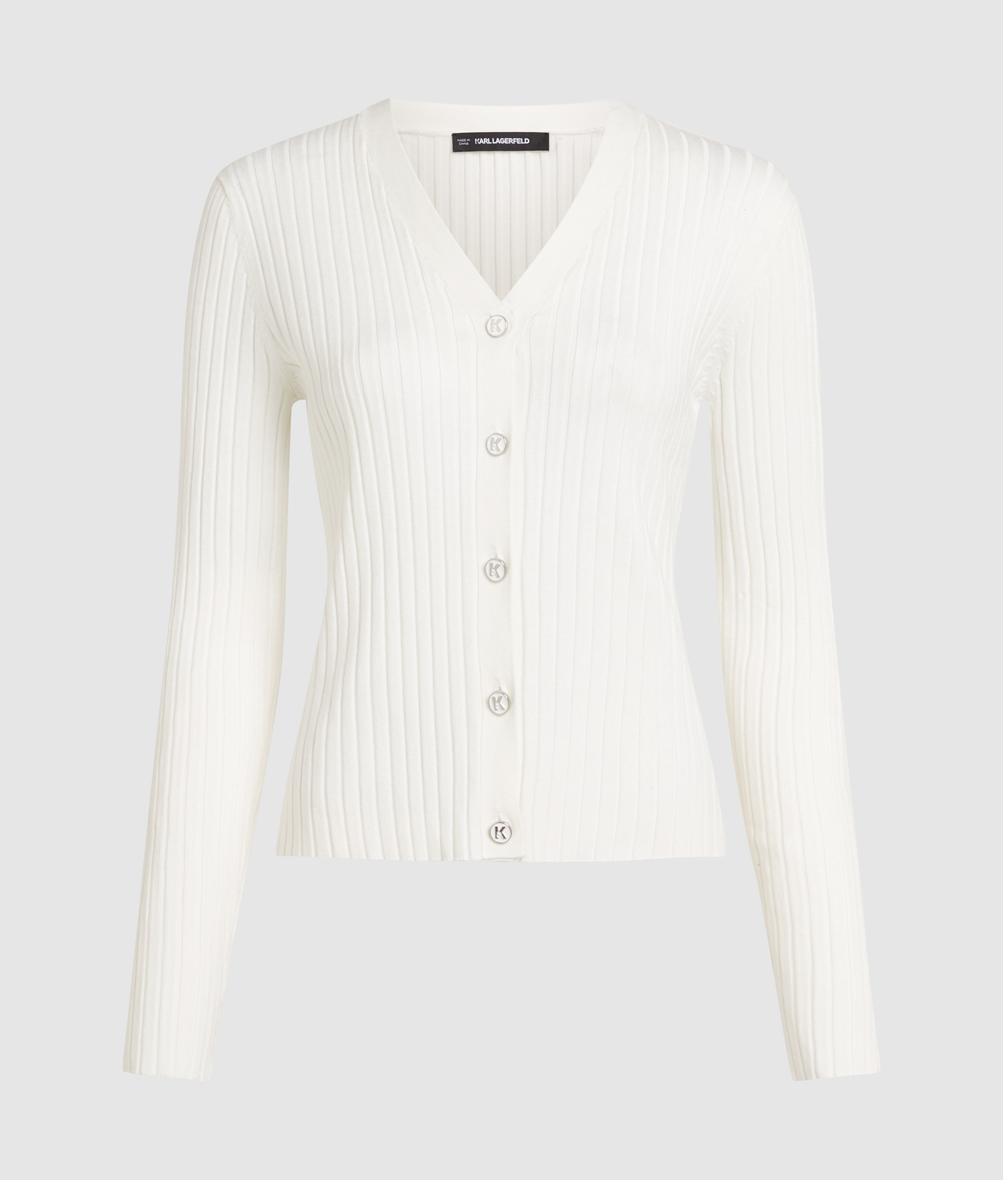 K BUTTON KNIT CARDIGAN