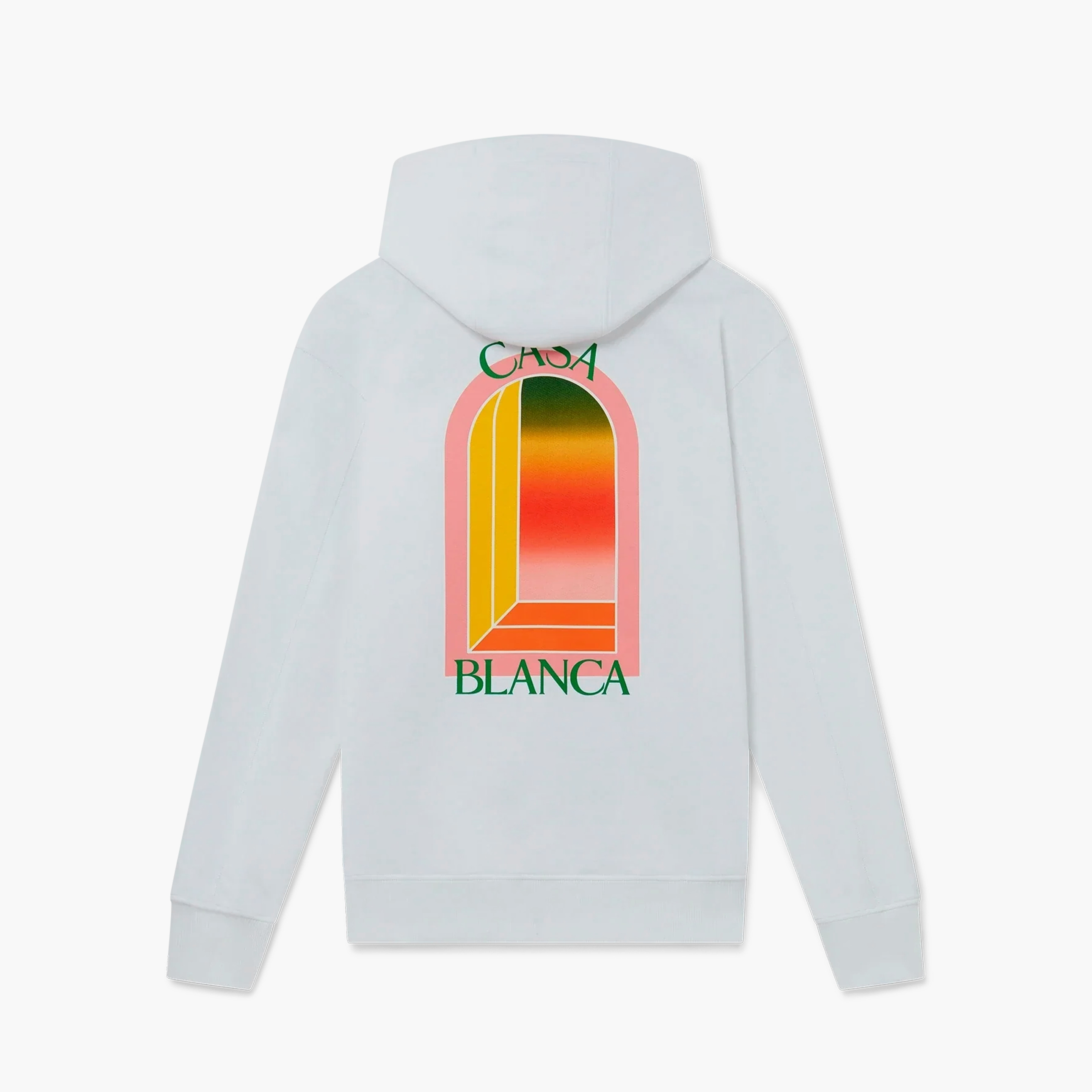 Casablanca Hoodie - Gradient L'Arche - Blanc
