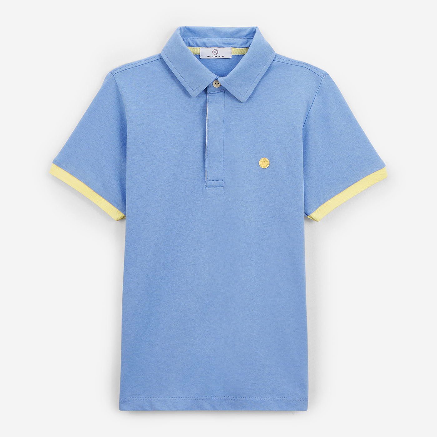 Maillot rugby manches courtes junior trois polos dos cristal