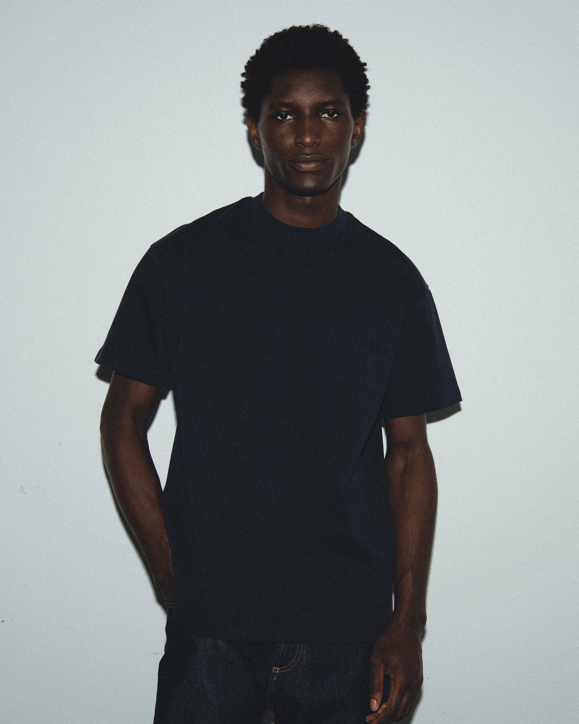 T-shirt Col Rond Manches Courtes