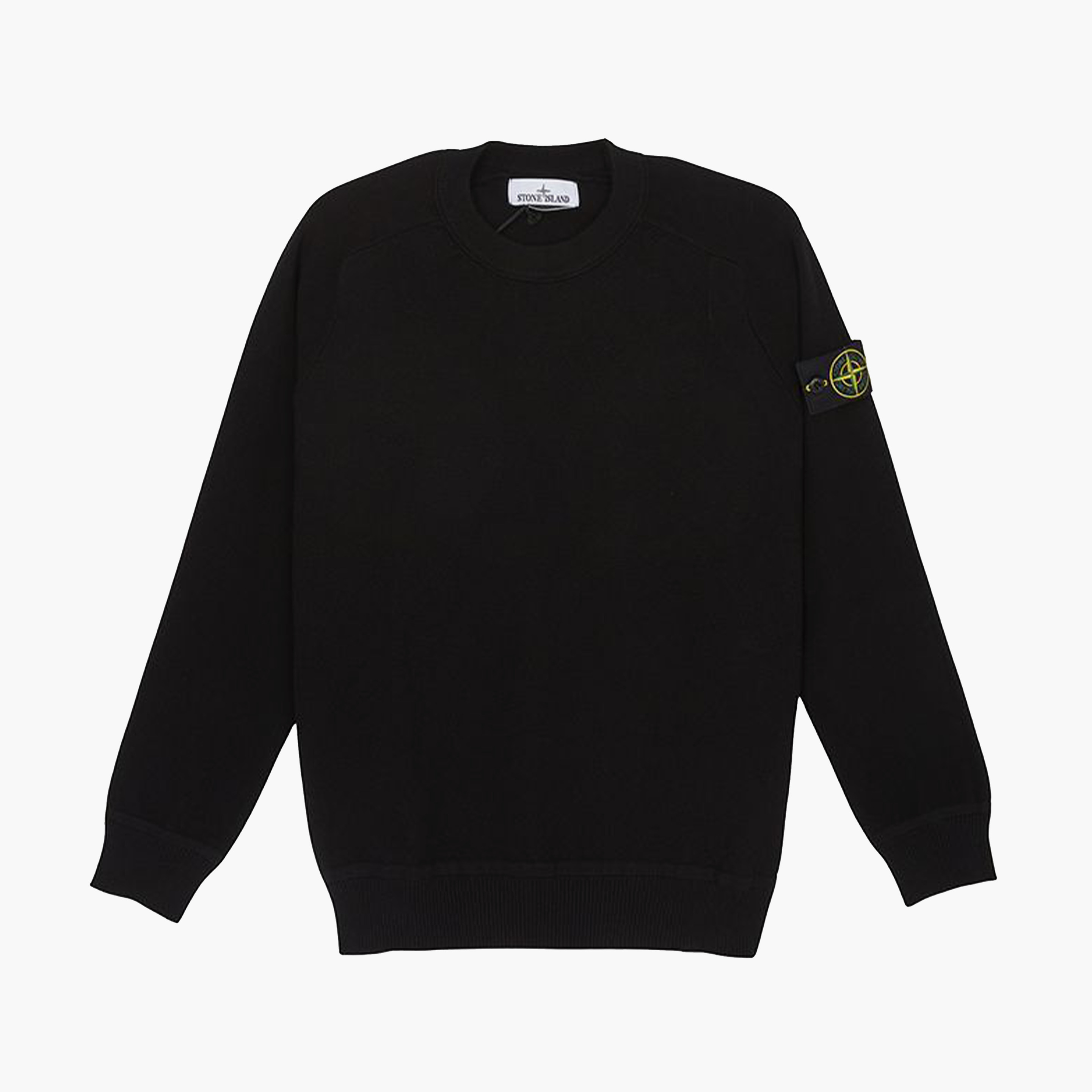 Stone Island Pull Maille Noir