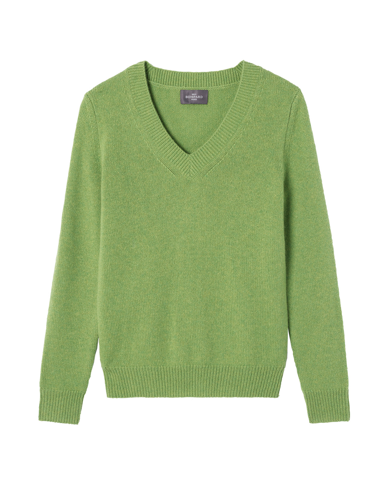 Pull col V - Femme - FENOUIL