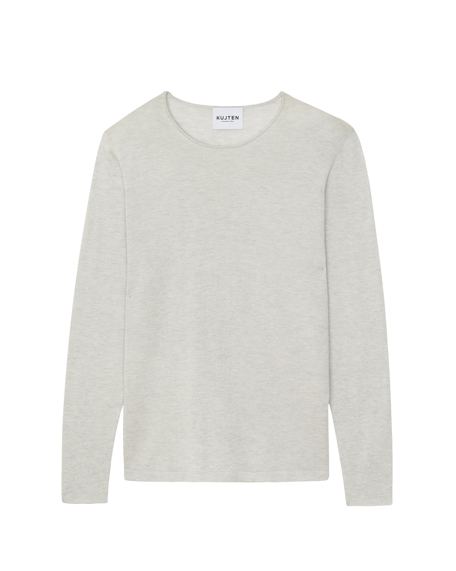 T-Shirt Richie Top Col Rond Cachemire Et Soie, 1 fil