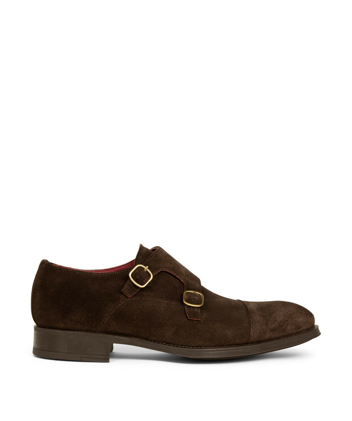 Boucles SHELTON Daim Marron