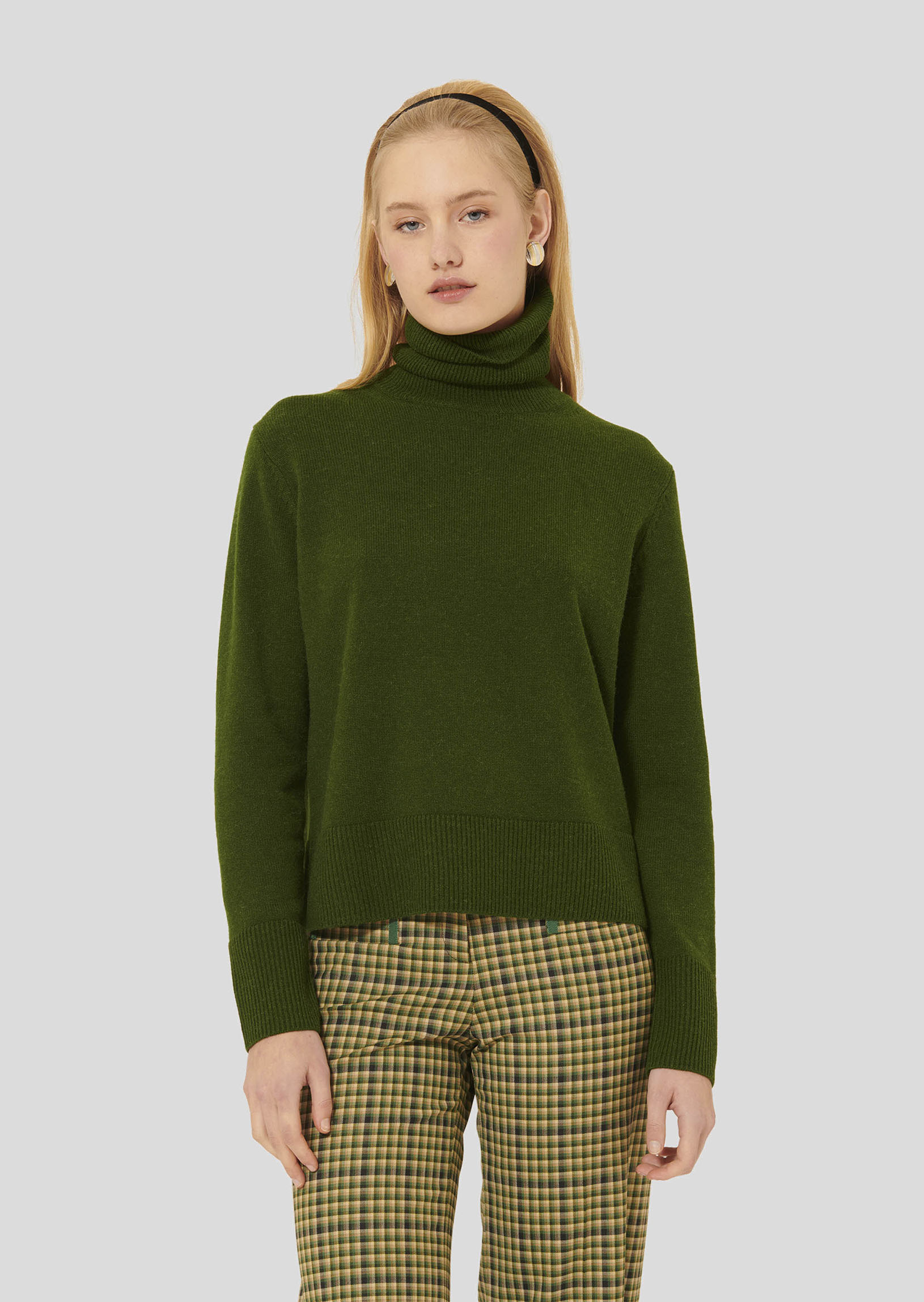 Pull Palia-Vert en Laine Rws