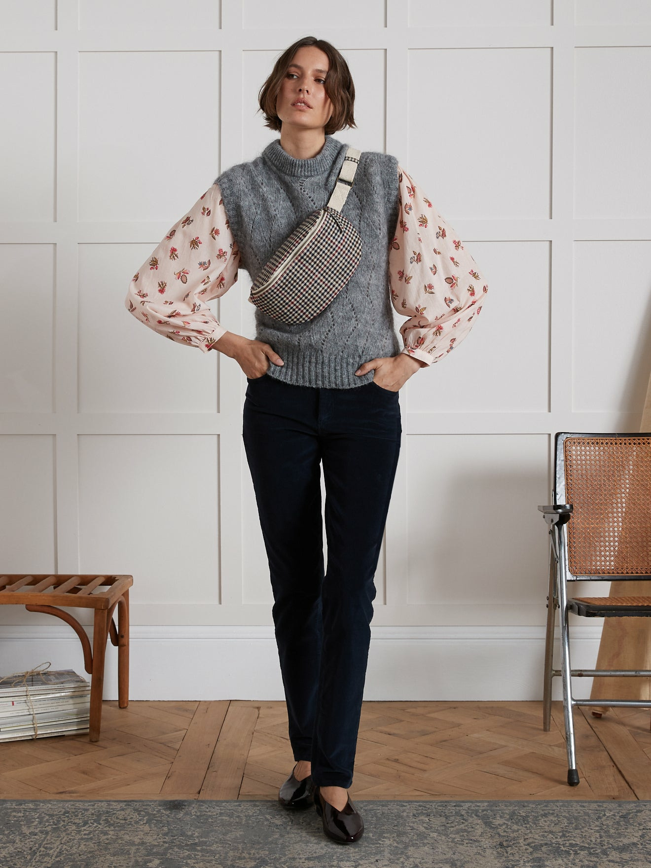 BLOUSE VOILE COT IMP