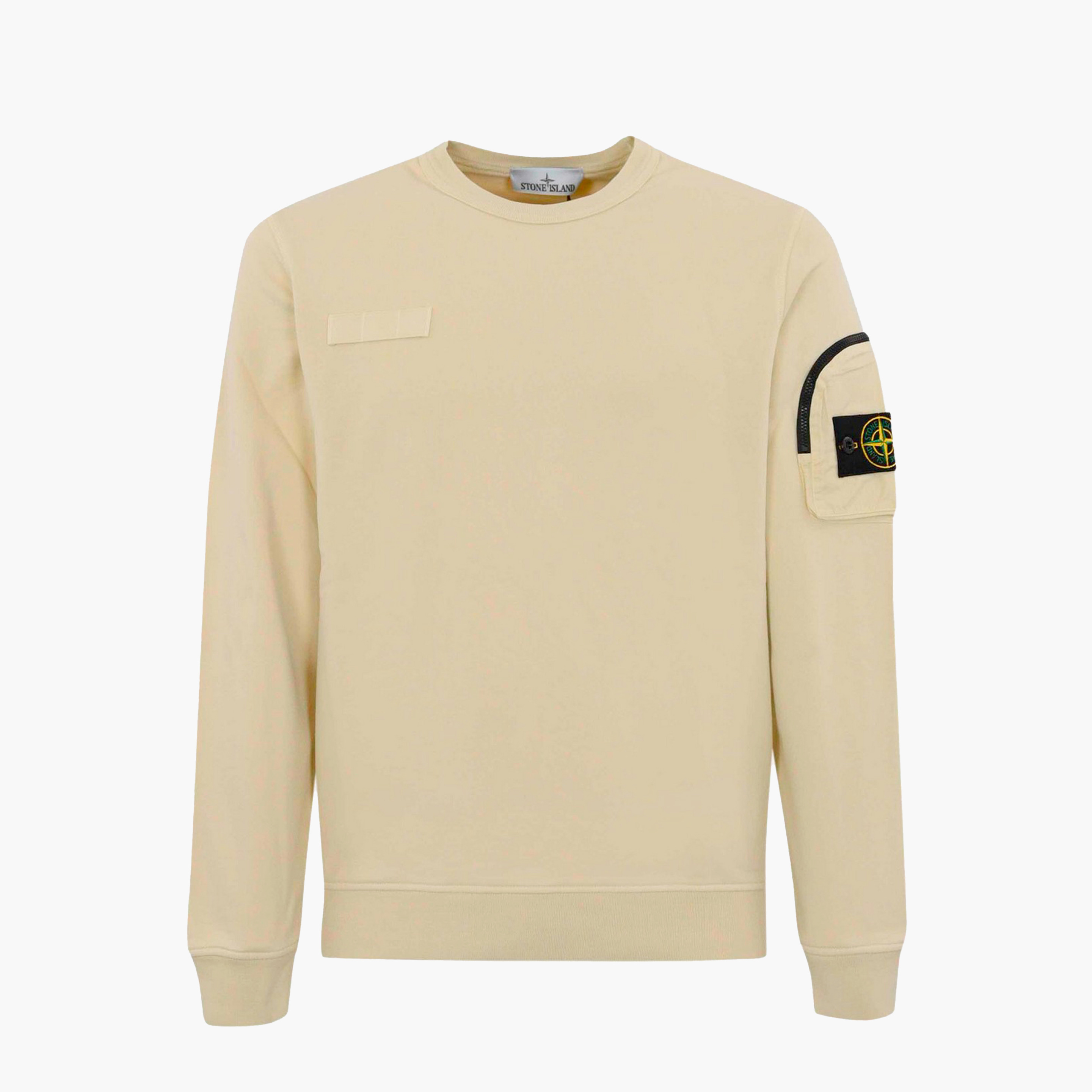 Stone Island Pull Crewneck Creme