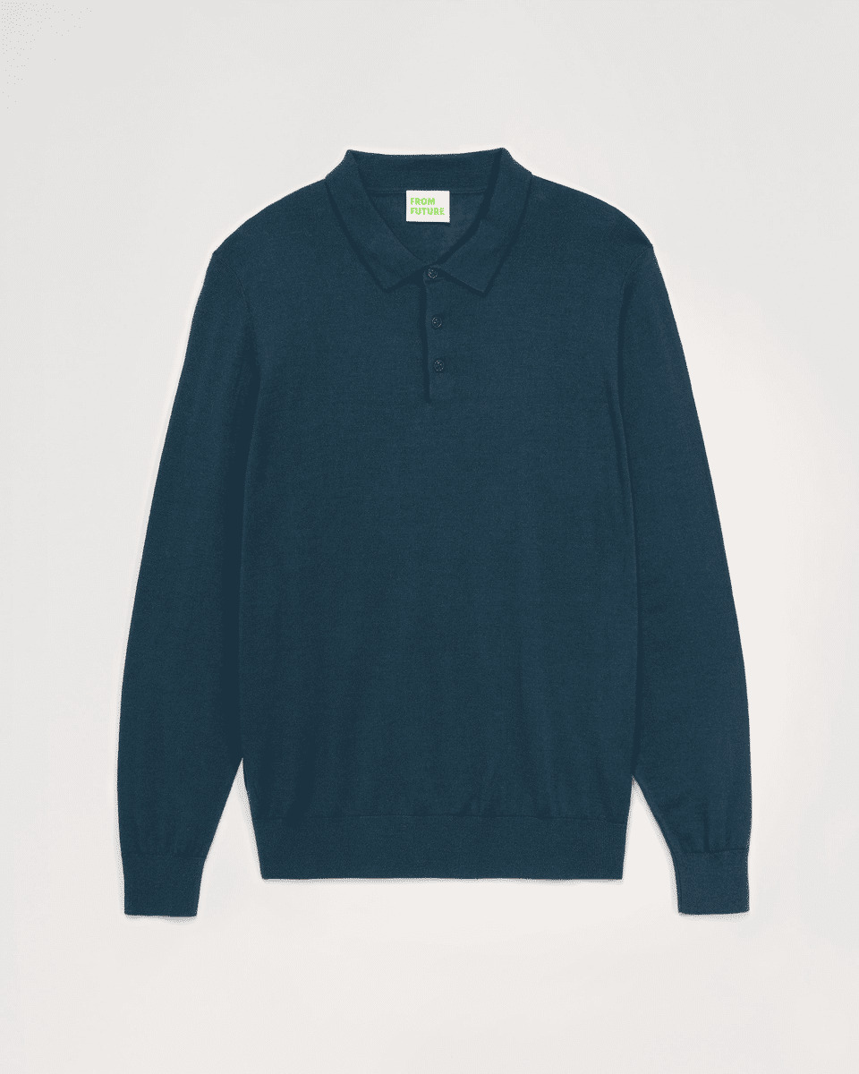 Pull Col Polo Basique